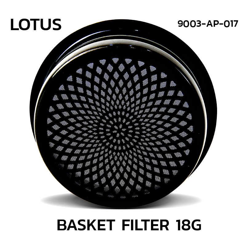 ตะกร้าชง APRESSO LOTUS 18G แบล็คไทเทเนี่ยม