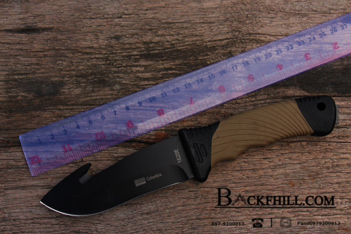 มีดใบตายลุยน้ำ COLUMBIA รุ่น 1628 E พร้อมซอง KYDEX