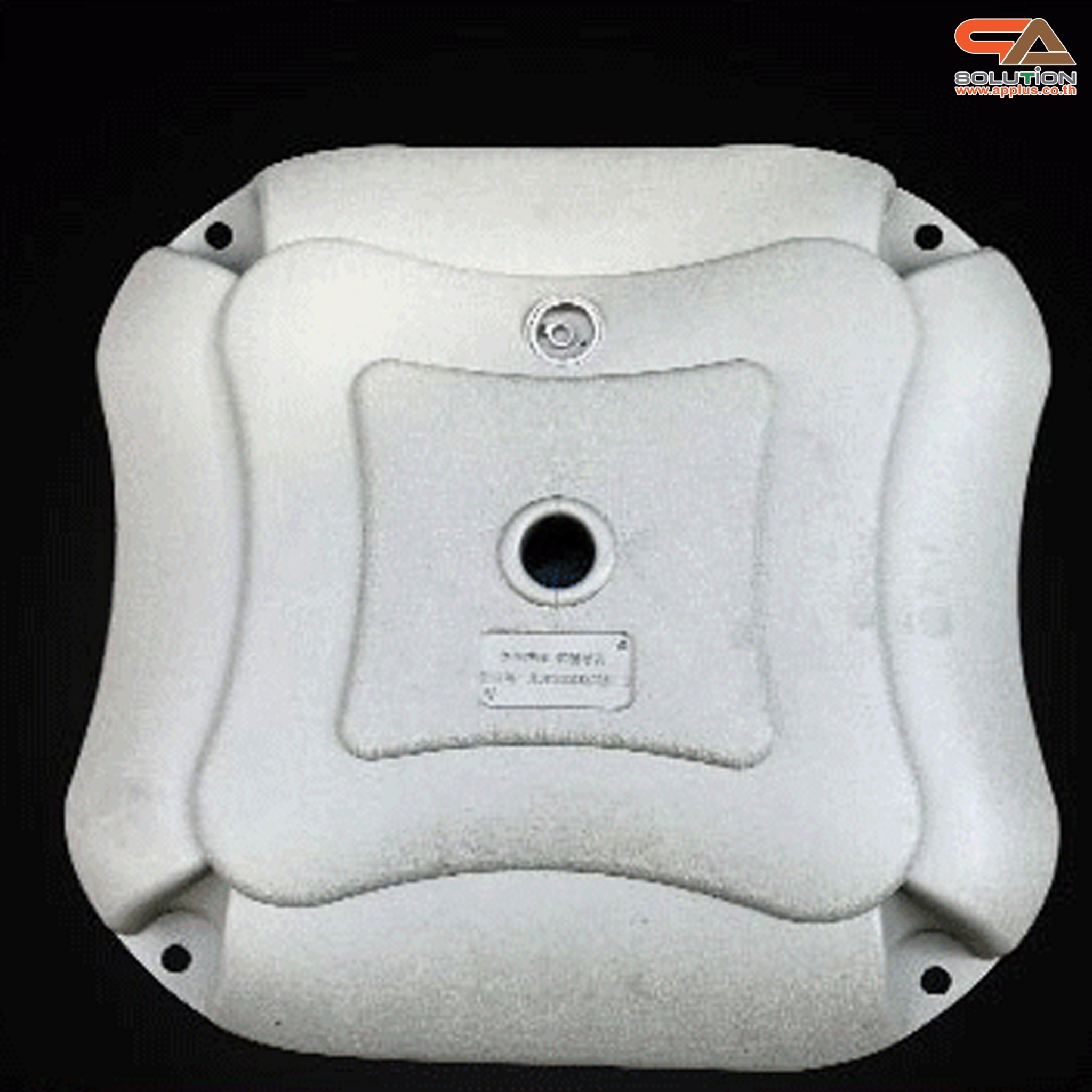 ธงญี่ปุ่น ไจแอนท์ ฐานน้ำ ขนาด 5 m. โครงอะลูมิเนียม ถอดประกอบได้ พร้อมผ้าธงขนาด (W)120 x (H)350 cm.