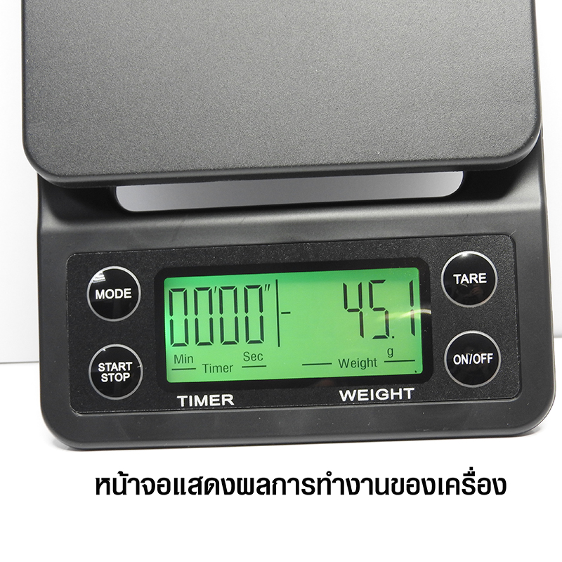 Timer scale-Digital scale for your coffee 5000g/0.1g