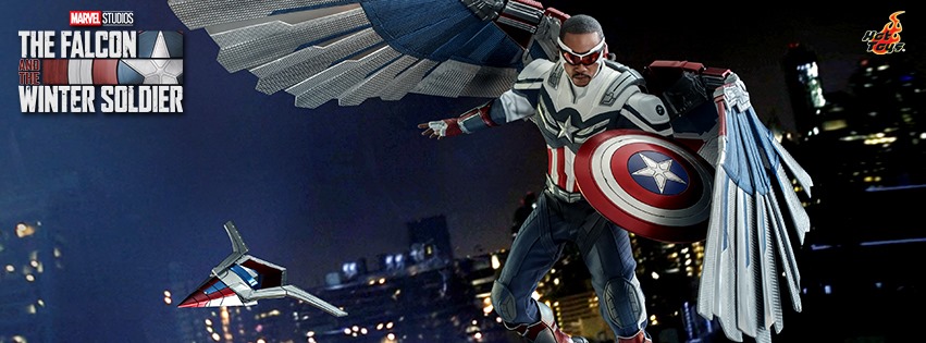 Hot Toys TMS040 1/6 The Falcon and the Winter Soldier - Captain America