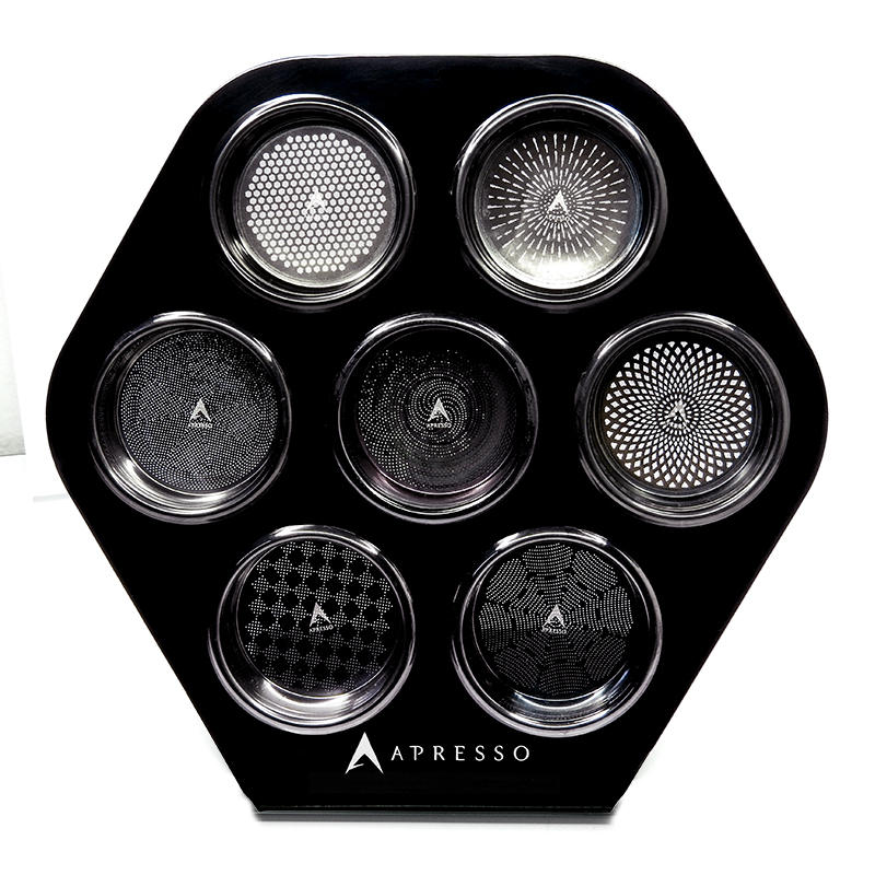 ดิสเพลย์ ตะแกรงกาแฟ อะคริลิค 7 ช่อง