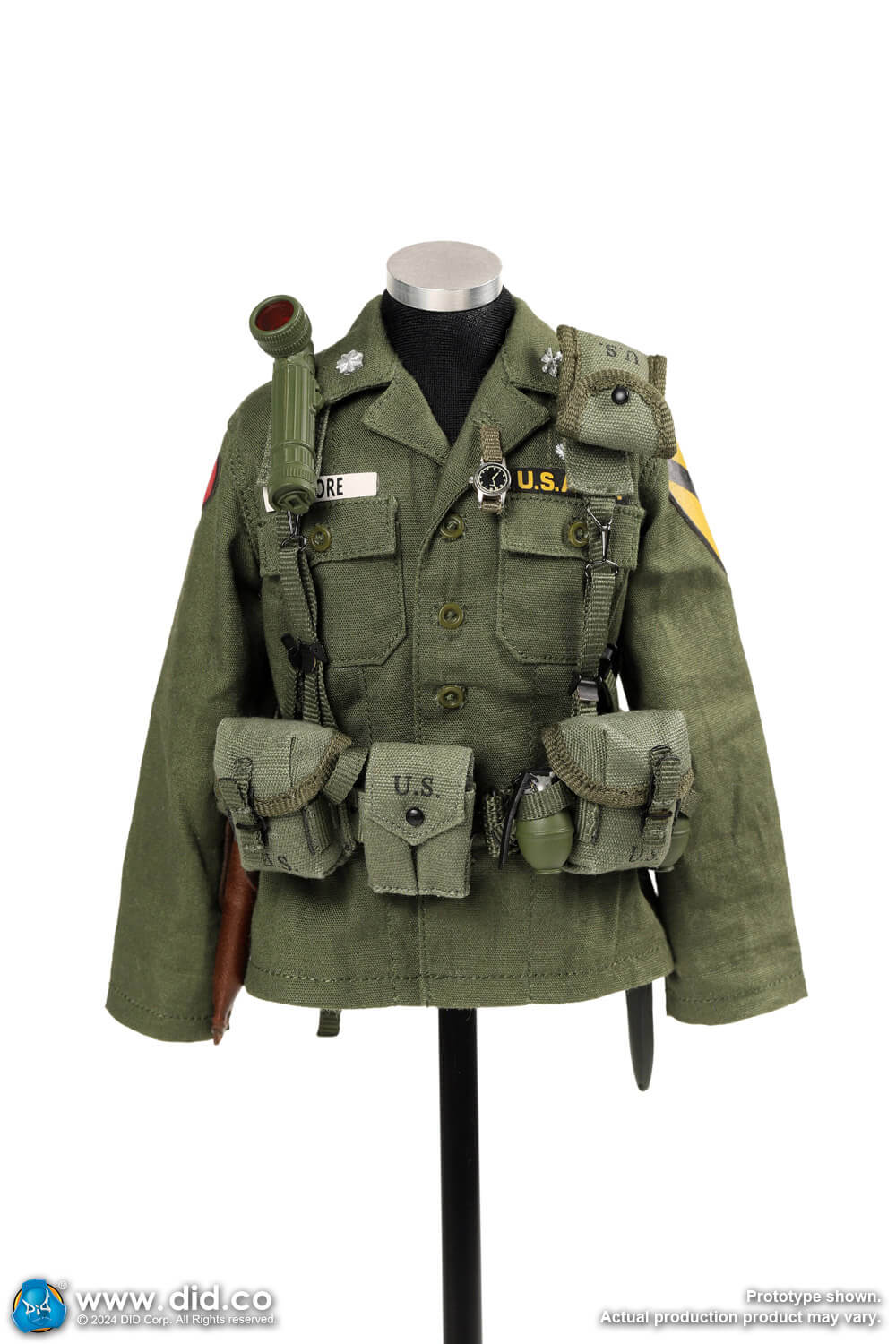 DID V80174 1/6 Vietnam War U.S. Army Lt. Col. Moore