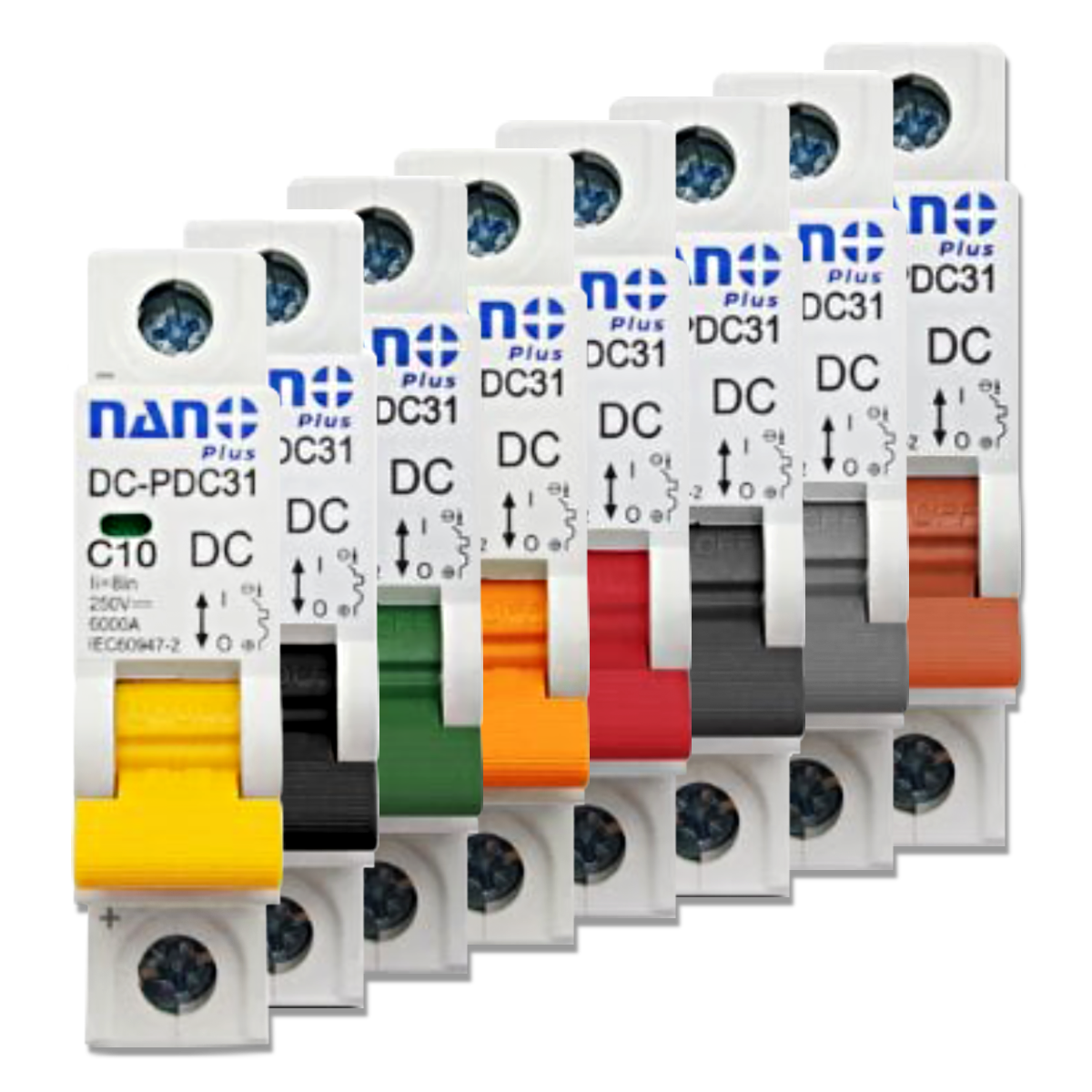 NANO เซอร์กิตเบรกเกอร์ NANO PLUS 6kA DC 1P 250V