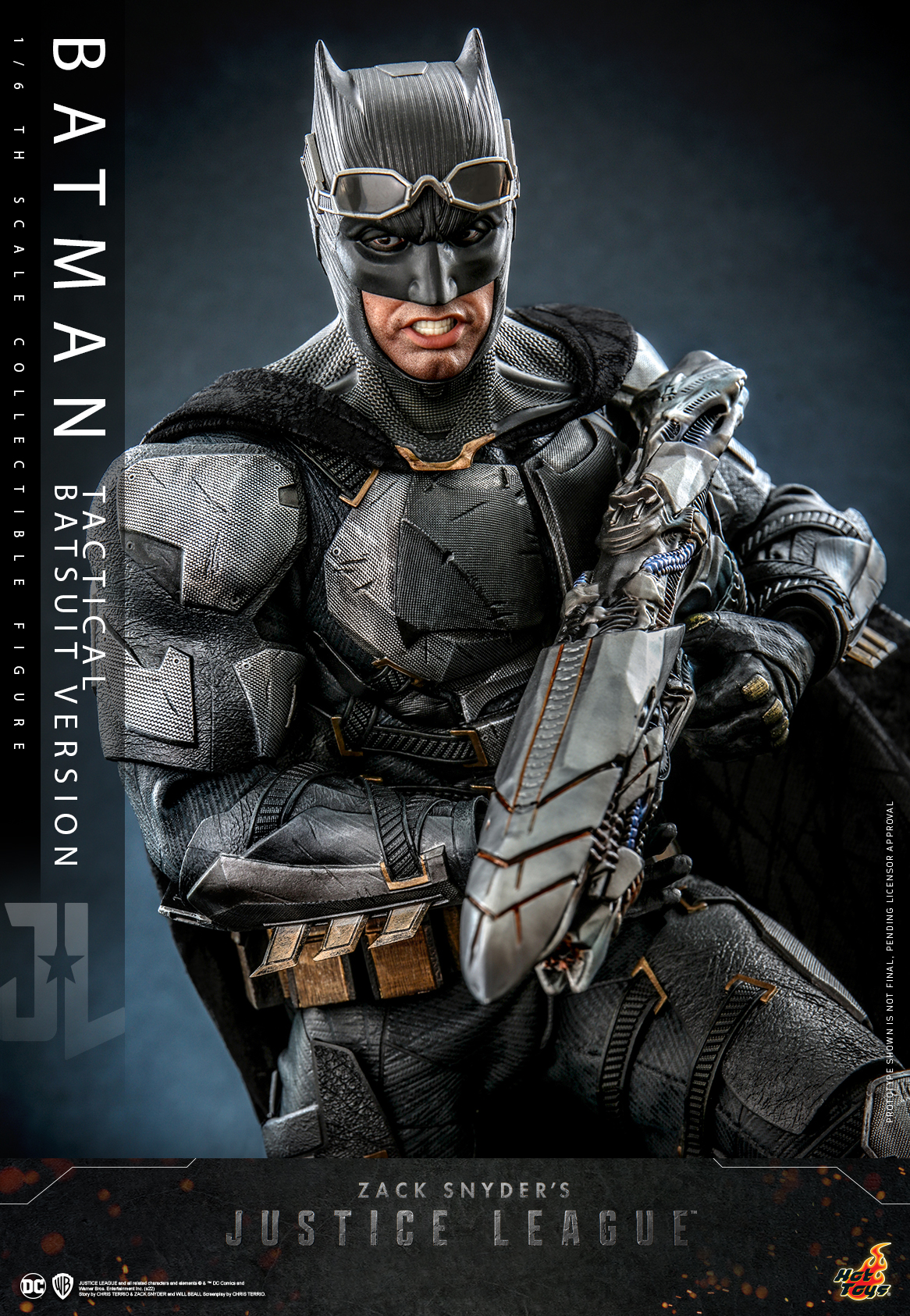 Hot Toys TMS085 1/6 Zack Snyder's Justice League - batman (Tactical Batsuit Version)