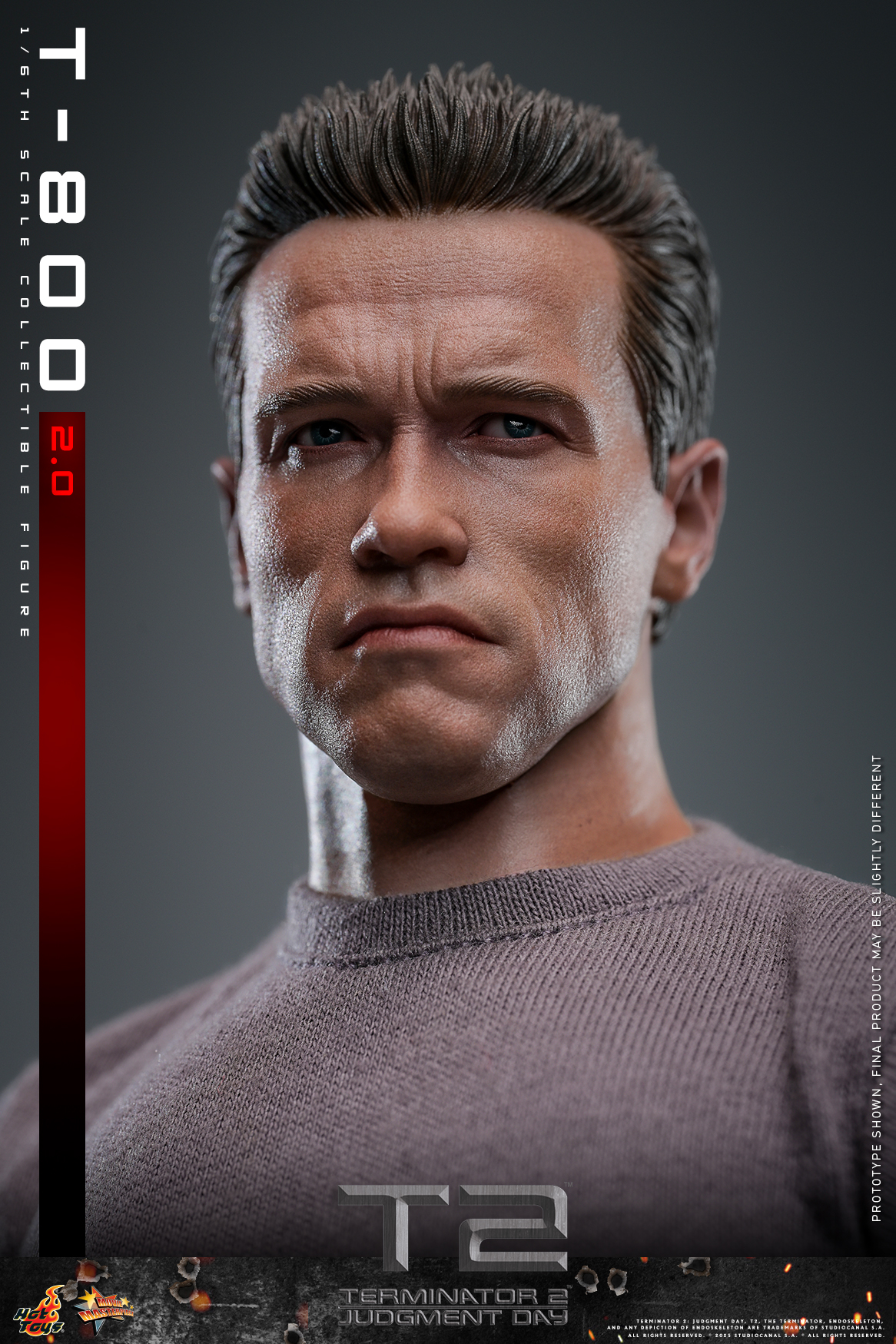 Hot Toys MMS795 Terminator 2: Judgment Day - T-800 (2.0)