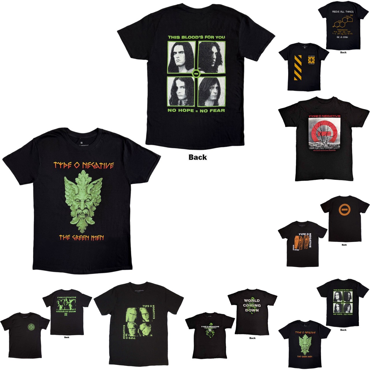 🇬🇧 เปิด PREORDER เสื้อวง TYPE O NEGATIVE T-SHIRT รวมลายสุดสวย ลิขสิทธิ์แท้จาก UK 🤘🔥
