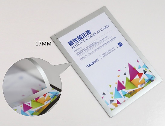 กรอบใส่ภาพ เฟรมใส่ภาพ พร้อมแถบแม่เหล็ก เปลี่ยนภาพง่าย ติดกระจกได้ ขนาด A4,A3 และA2