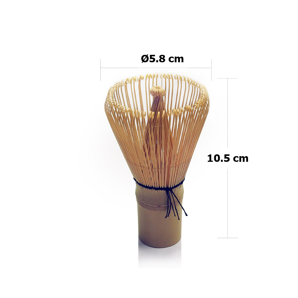 แปรงไม้ไผ่ แปรงคนมัทฉะ แปรงชงชาเขียวญี่ปุ่น มี 120 เส้น