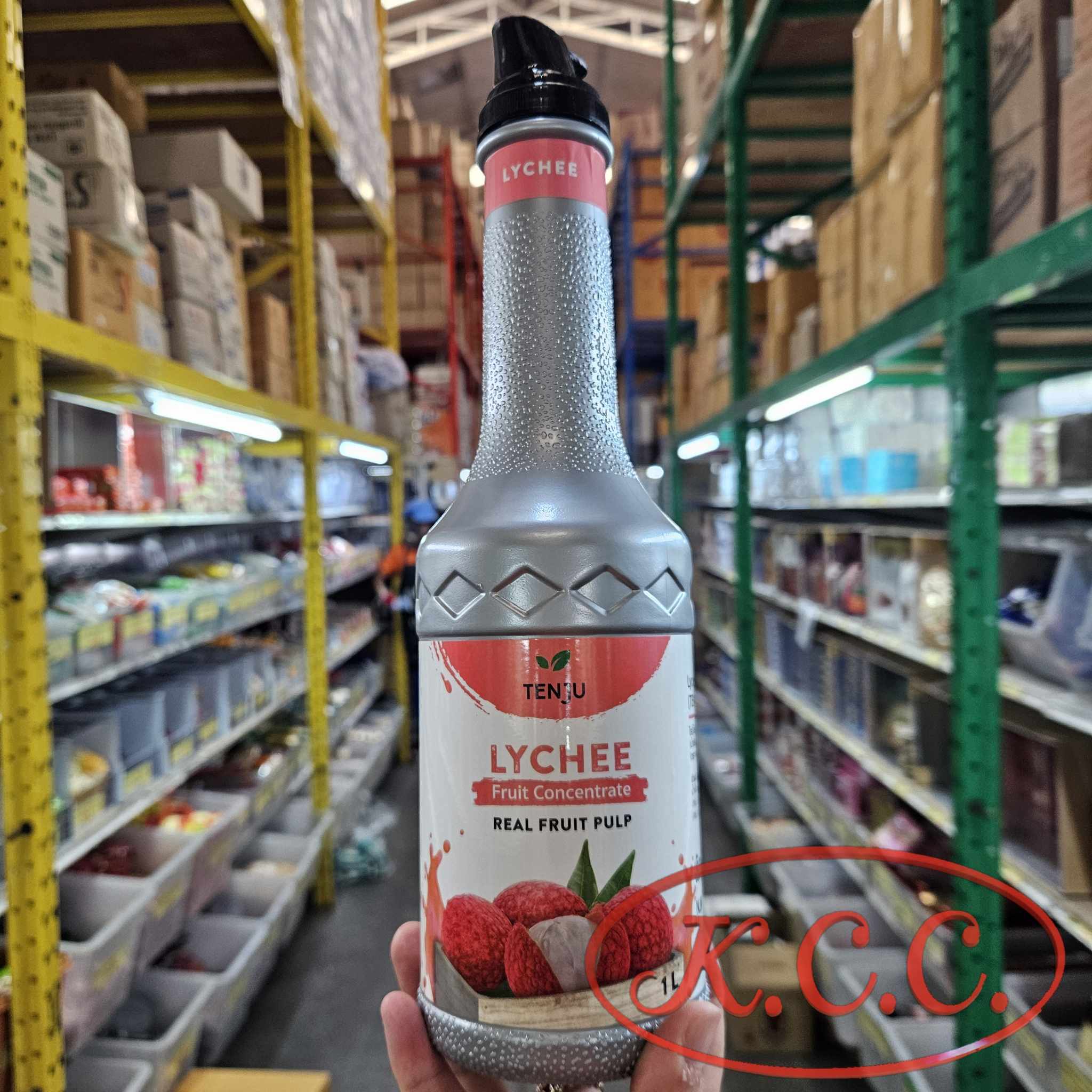Tenju Lychee Syrup ลิ้นจี่ (1L.)