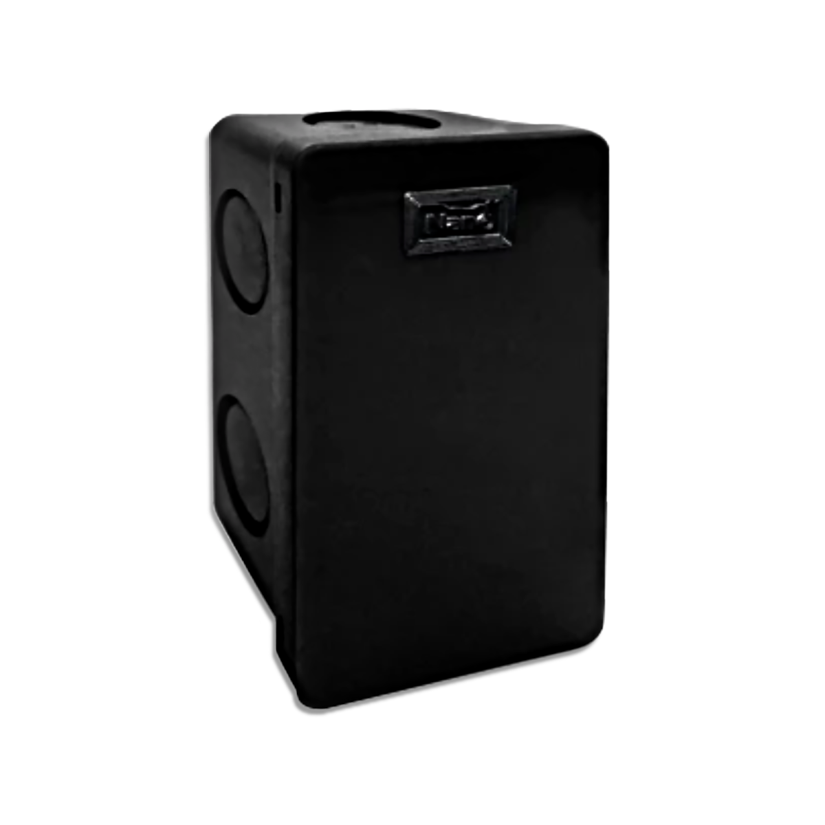 กล่องพักสายแบบมิล NANO 2x4" สีดำ NANO-24MB (50 ชิ้น / กล่อง)