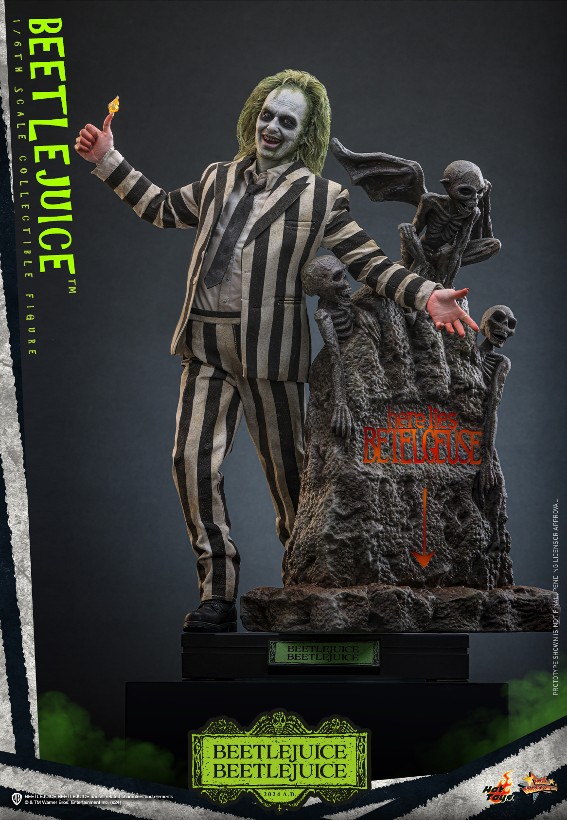 Hot Toys MMS767 Beetlejuice Beetlejuice - Beetlejuice