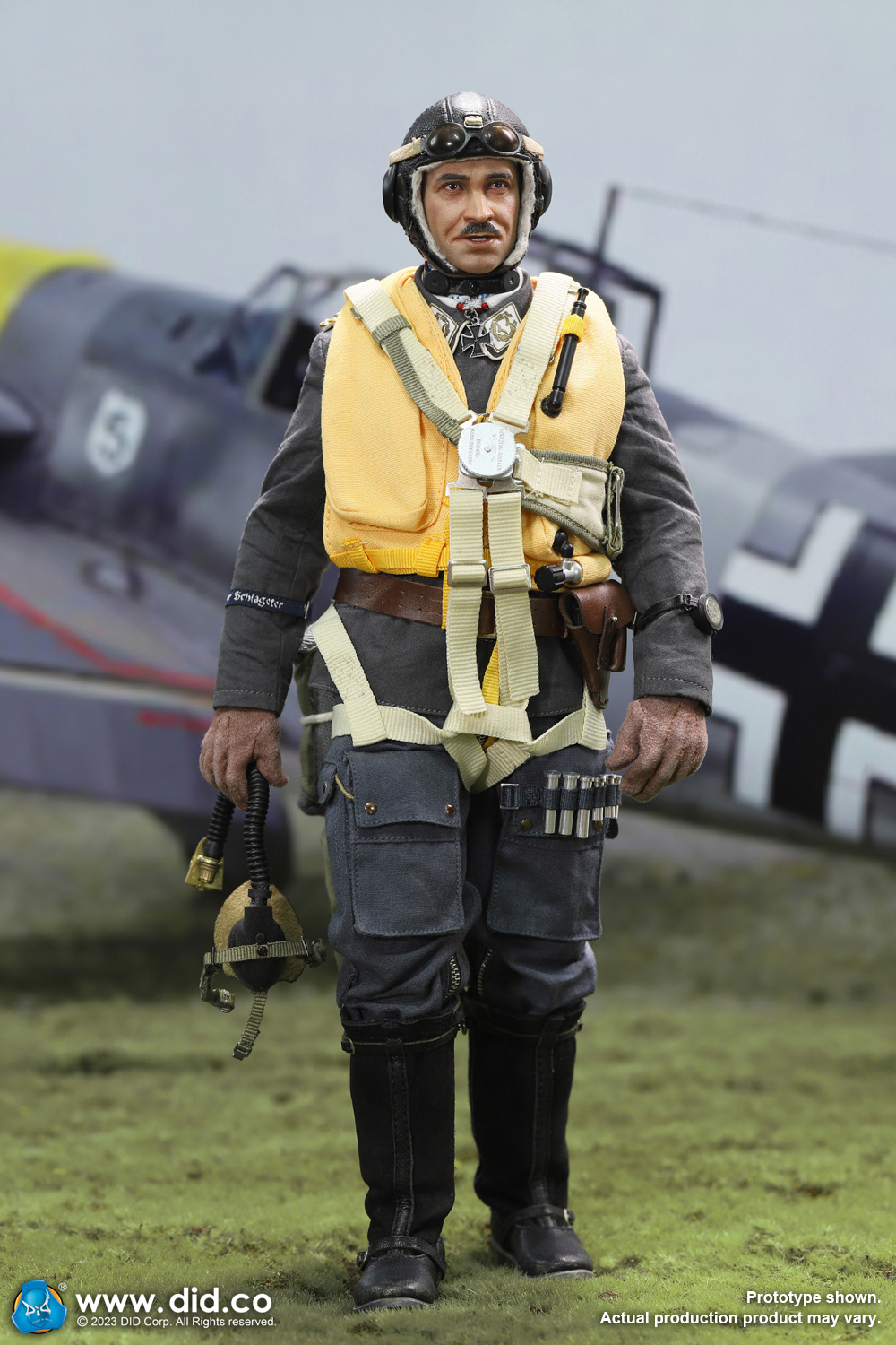 DID D80165 1/6 WWII German Luftwaffe Ace Pilot - Adolf Galland