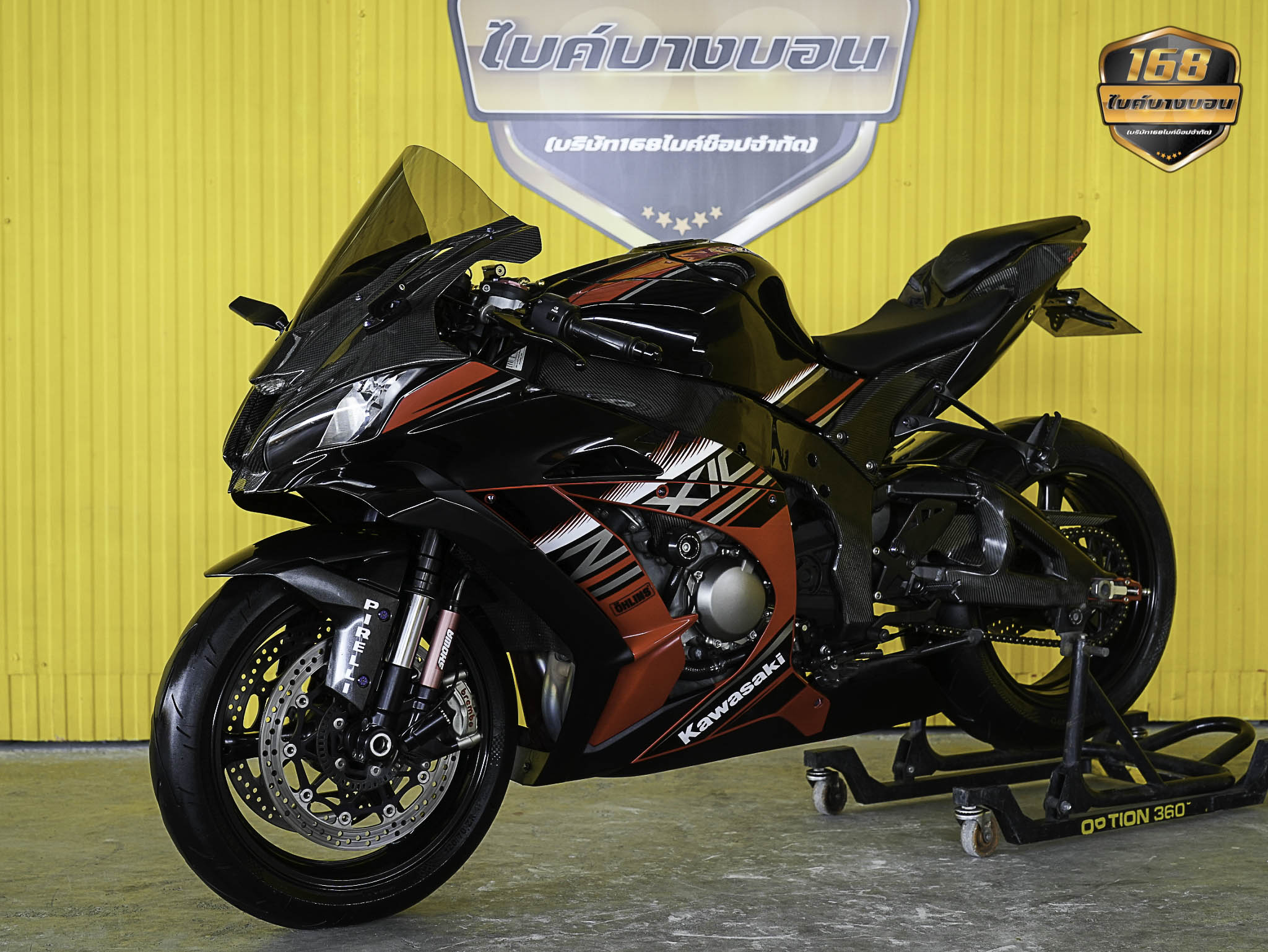 Kawasaki Ninja ZX 10 ปี2016 ฟรีดาวน์ ออกรถใช้เงิน 0 บาท