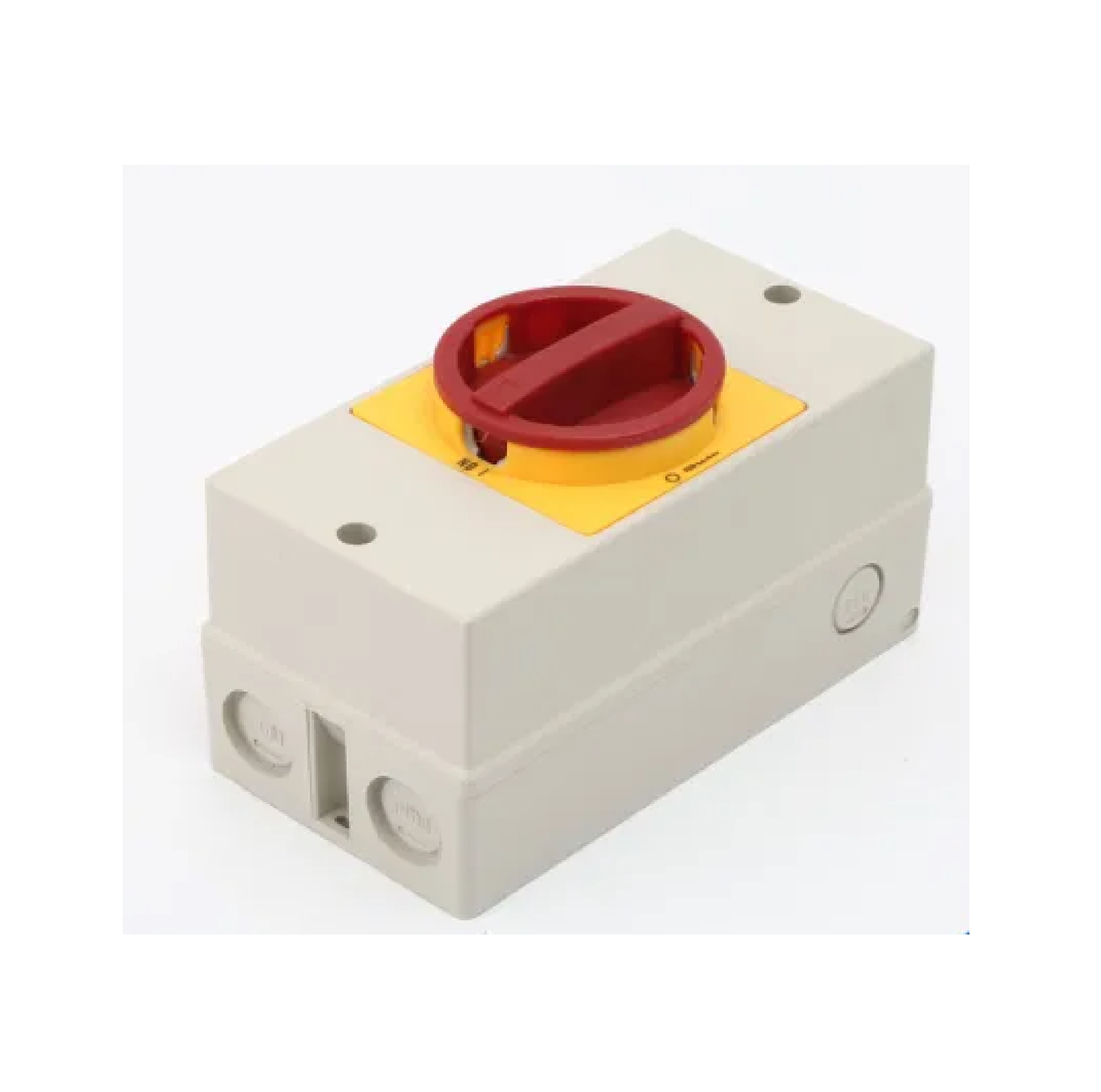 Qubix เมนสวิทช์พร้อมกล่อง รุ่น SAA32-300011 3P 32A 85x120mm โราตารี่ สวิตช์พร้อมกล่อง
