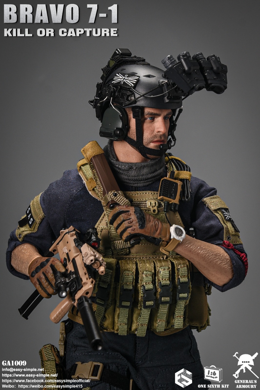 General's Armoury GA1009 BRAVO 7-1 KILL OR CAPTURE