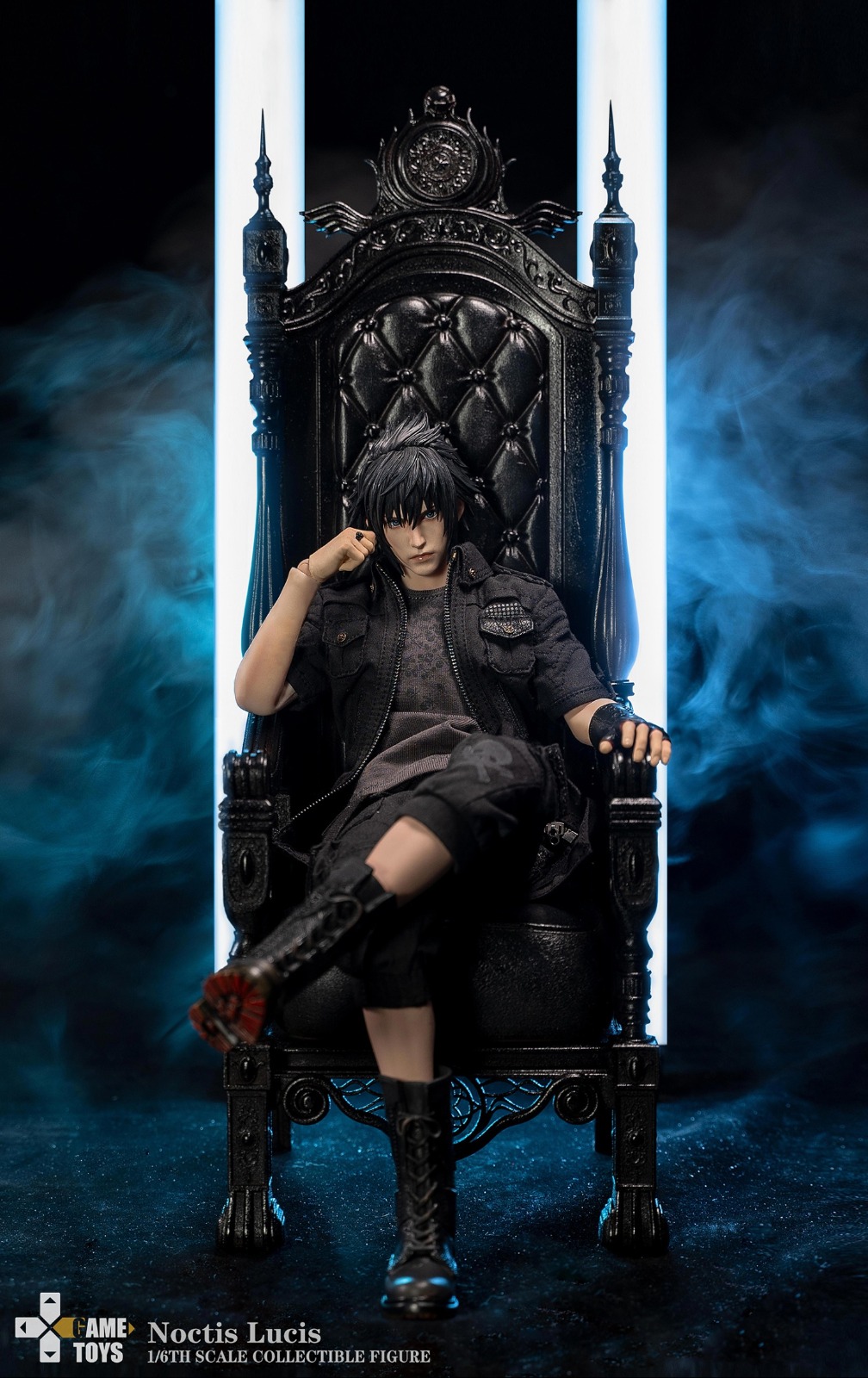 GAMETOYS GT-010 + GT-010A + GT-010B Noctis Lucis (Single Player Version) [FF15 Version] + (Main Body Purchase) + Throne (Additional Purchase)