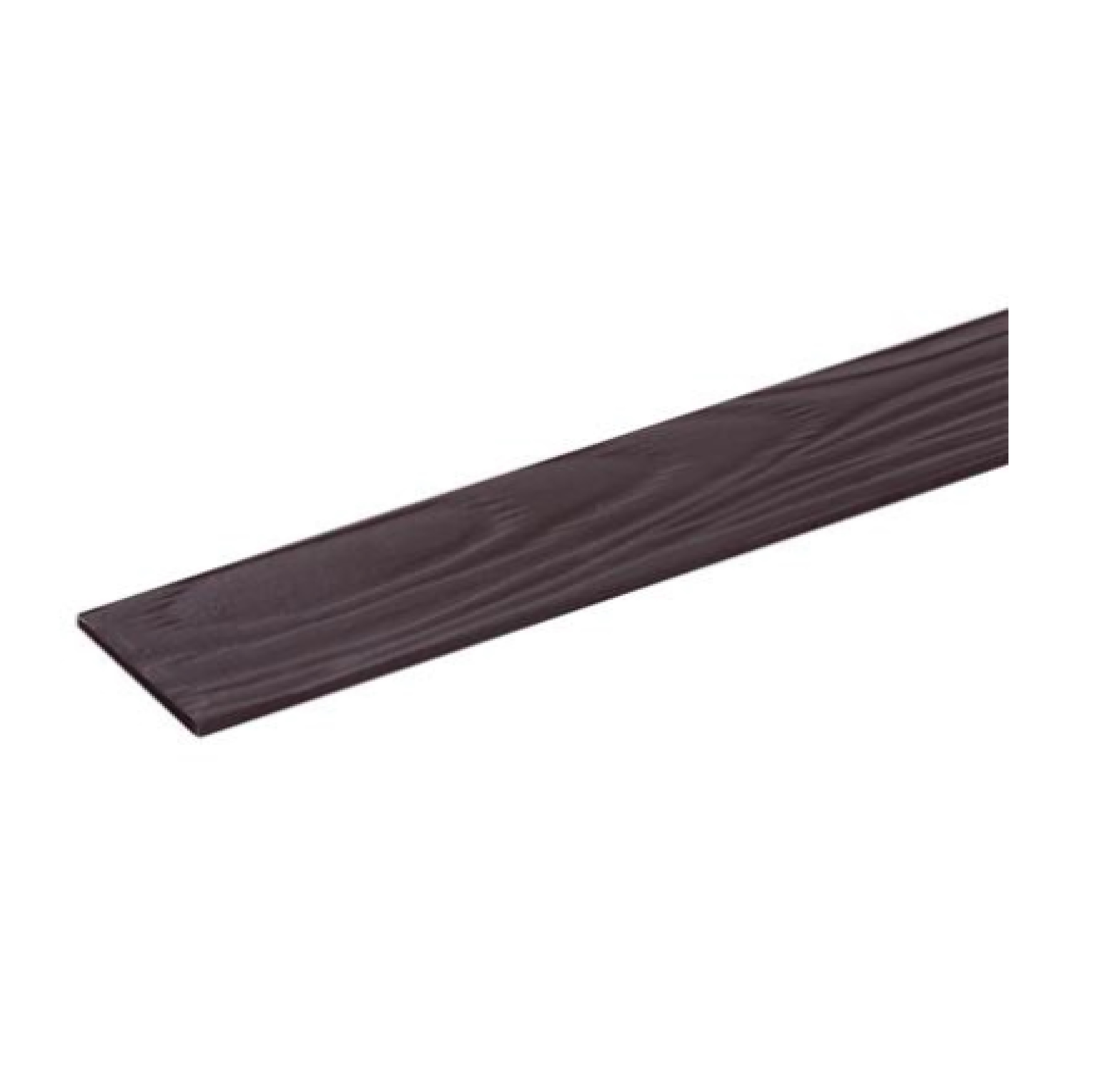 ระแนง ตราเพชร รุ่น ลายไม้ขอบตรง ขนาด 7.5 x 300 x 0.8 ซม. สีน้ำตาลอินทนิล