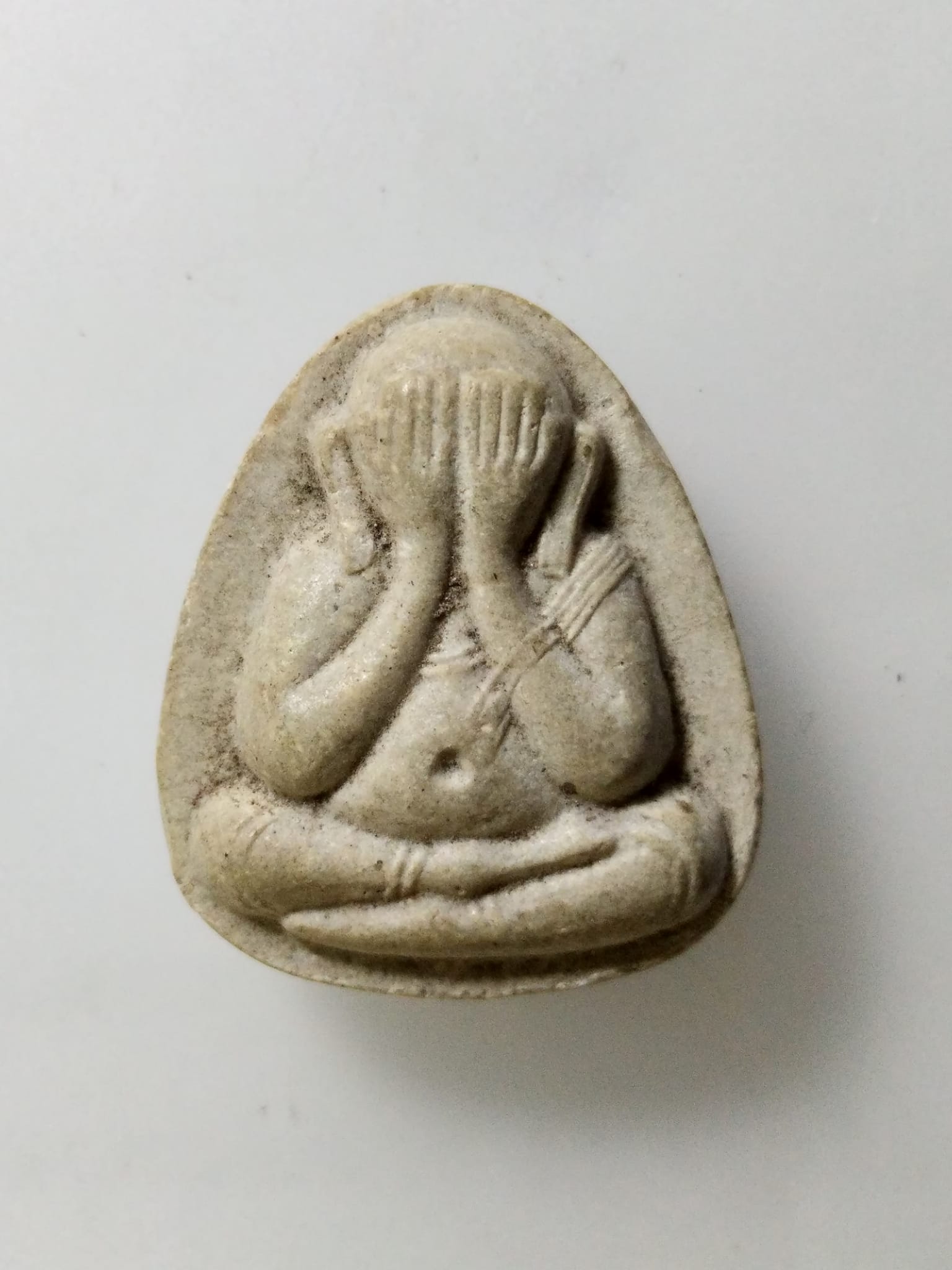 F318 พระปิดตาหลวงปู่โต๊ะ วัดประดู่ฉิมพลี จ.กรุงเทพ 111ปี