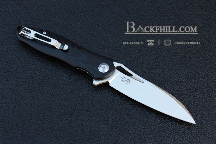 มีดพับ Ganzo กานโซ่ รุ่น FH71-BK / D2 Steel / ของแท้ 100%