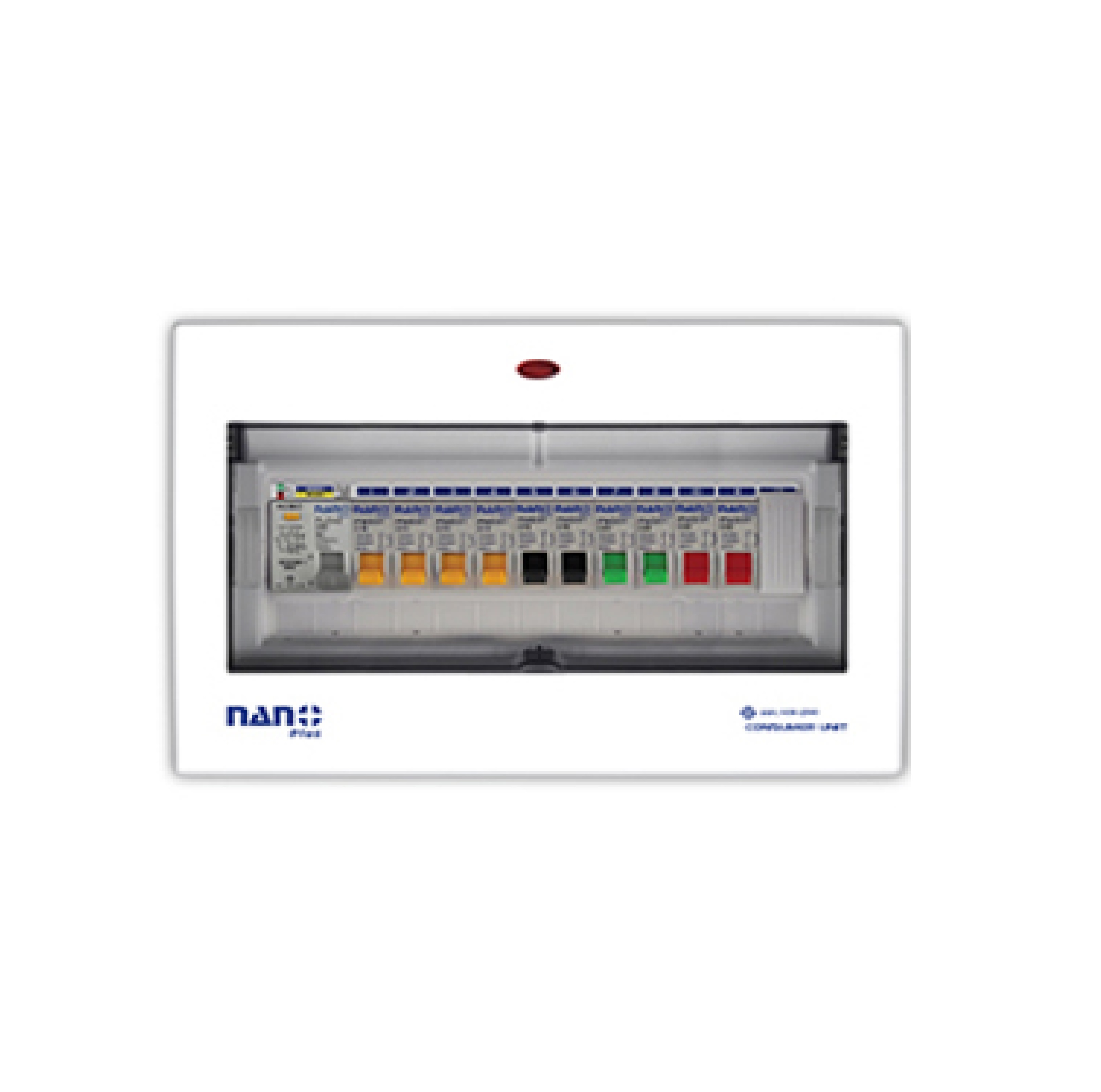 Nano ตู้คอนซูมเมอร์ ตู้กันดูด RCBO 11-13 ช่อง เมนกันดูด RCBO 50A 63A พร้อม ลูกเซอร์กิต 10 อัน ตู้โหลด ตู้ไฟ นาโนพลัส MCB คอนซูเมอร์ยูนิต นาโน