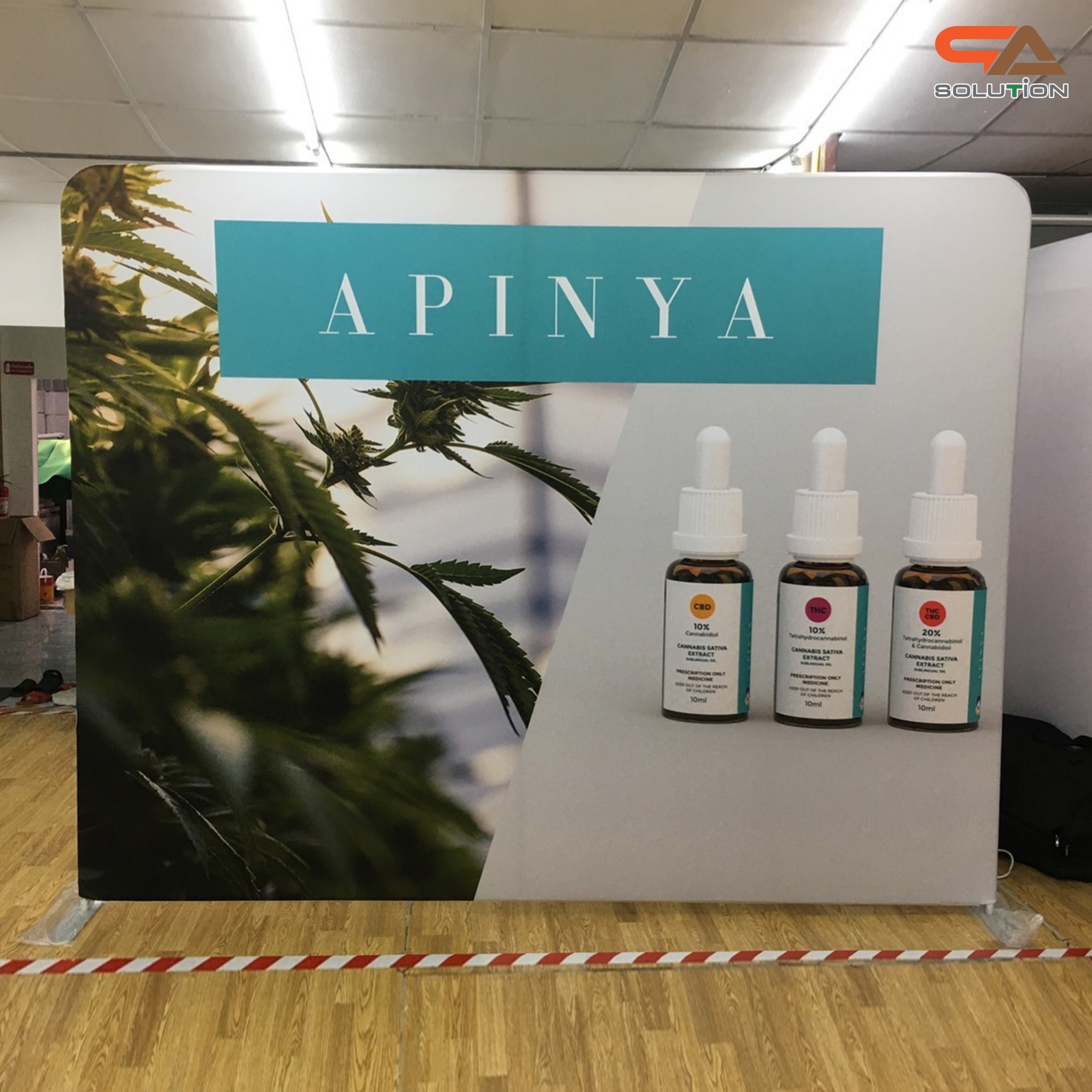 CLEARANCE SALE! แบคดรอปผ้า Fabric Backdrop รุ่นตรง ขนาด (W)244 x (H)226 cm. โครงอะลูมิเนียมถอดประกอบได้ แถมกระเป๋า ฟรี!