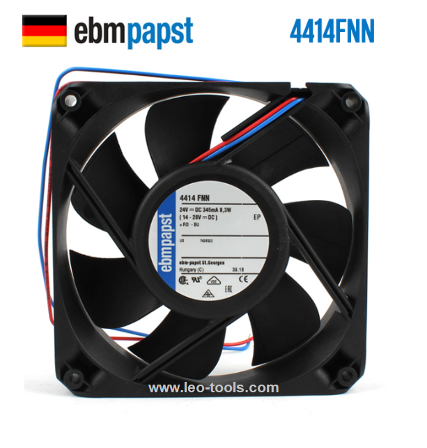 Ebmpapst 4414FNN 24V 8.3W double ball inverter chassis fan