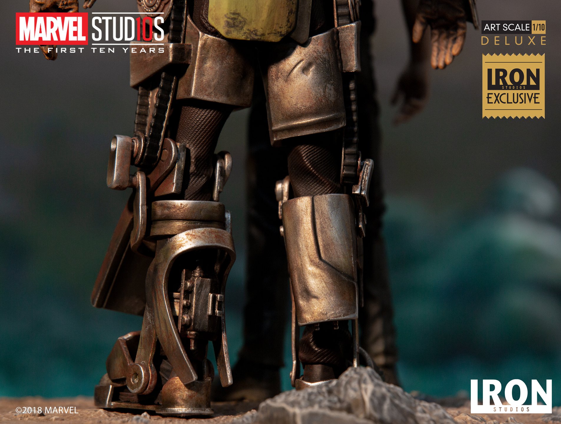 Iron Studios Deluxe Art Scale 1/10 Tony Stark & Mark I (Exclusive)