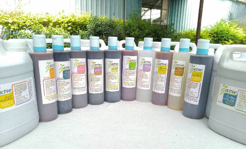 น้ำหมักจุลินทรีย์นมสด ขนาด 350 มล.