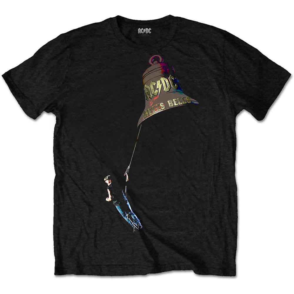 AC/DC Unisex T-Shirt: Bell Swing BLACK