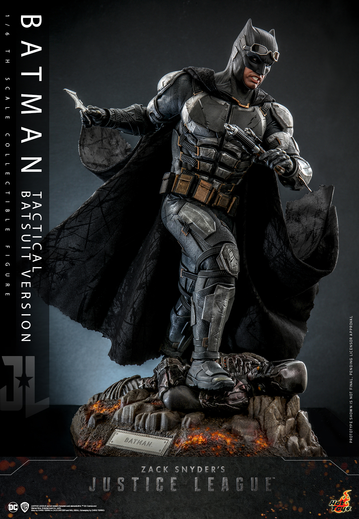 Hot Toys TMS085 1/6 Zack Snyder's Justice League - batman (Tactical Batsuit Version)
