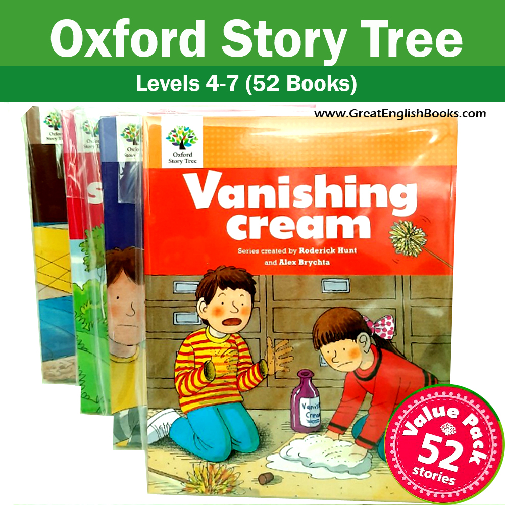 (In stock) พร้อมส่ง Oxford Story Tree level 4-7 หนังสือเด็กภาษาอังกฤษ 52 เล่ม ชุดใหญ่ (ซีรีส์นี้มีถึงlevel7)