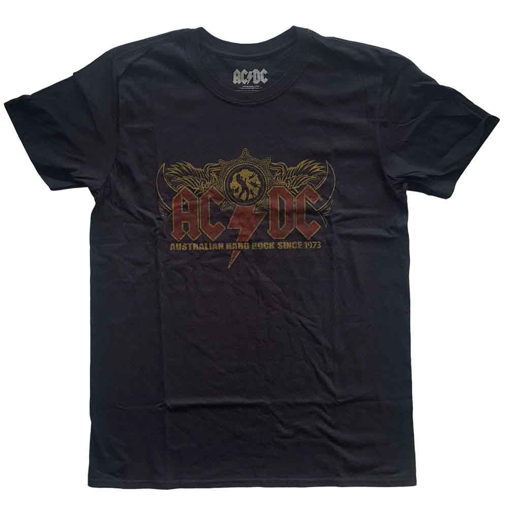 AC/DC Unisex T-Shirt: Oz Rock BLACK