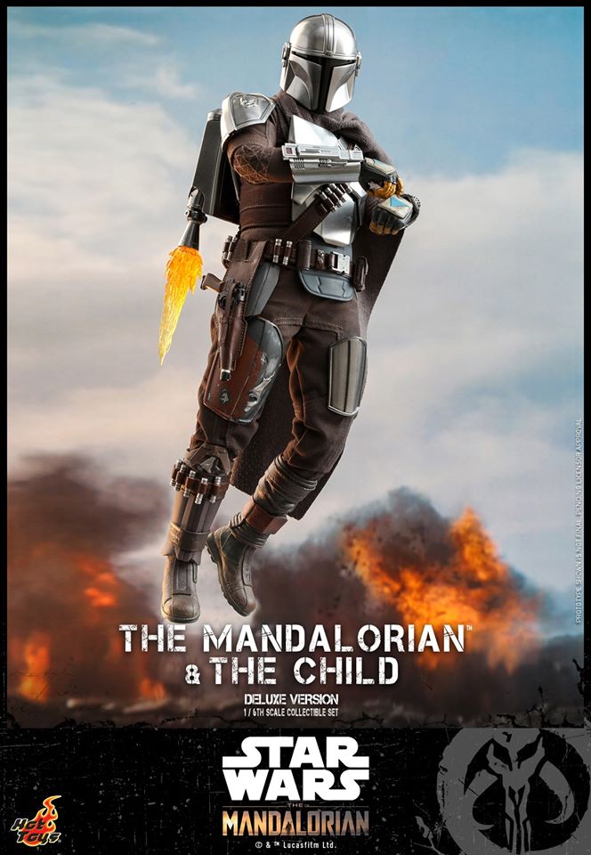 Hot Toys TMS015 The Mandalorian 1/6 The Mandalorian and The Child (Deluxe Version)