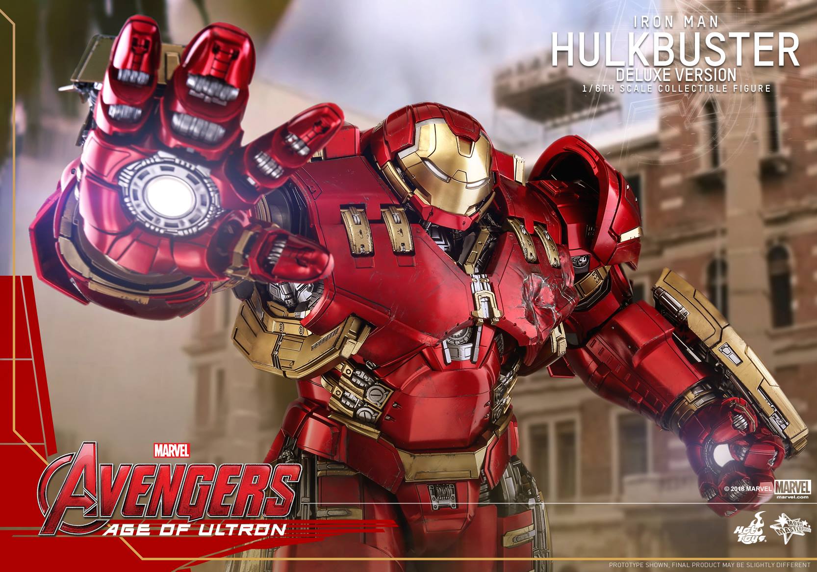 Hot Toys MMS510 AVENGERS AGE OF ULTRON - HULKBUSTER (DELUXE VERSION)