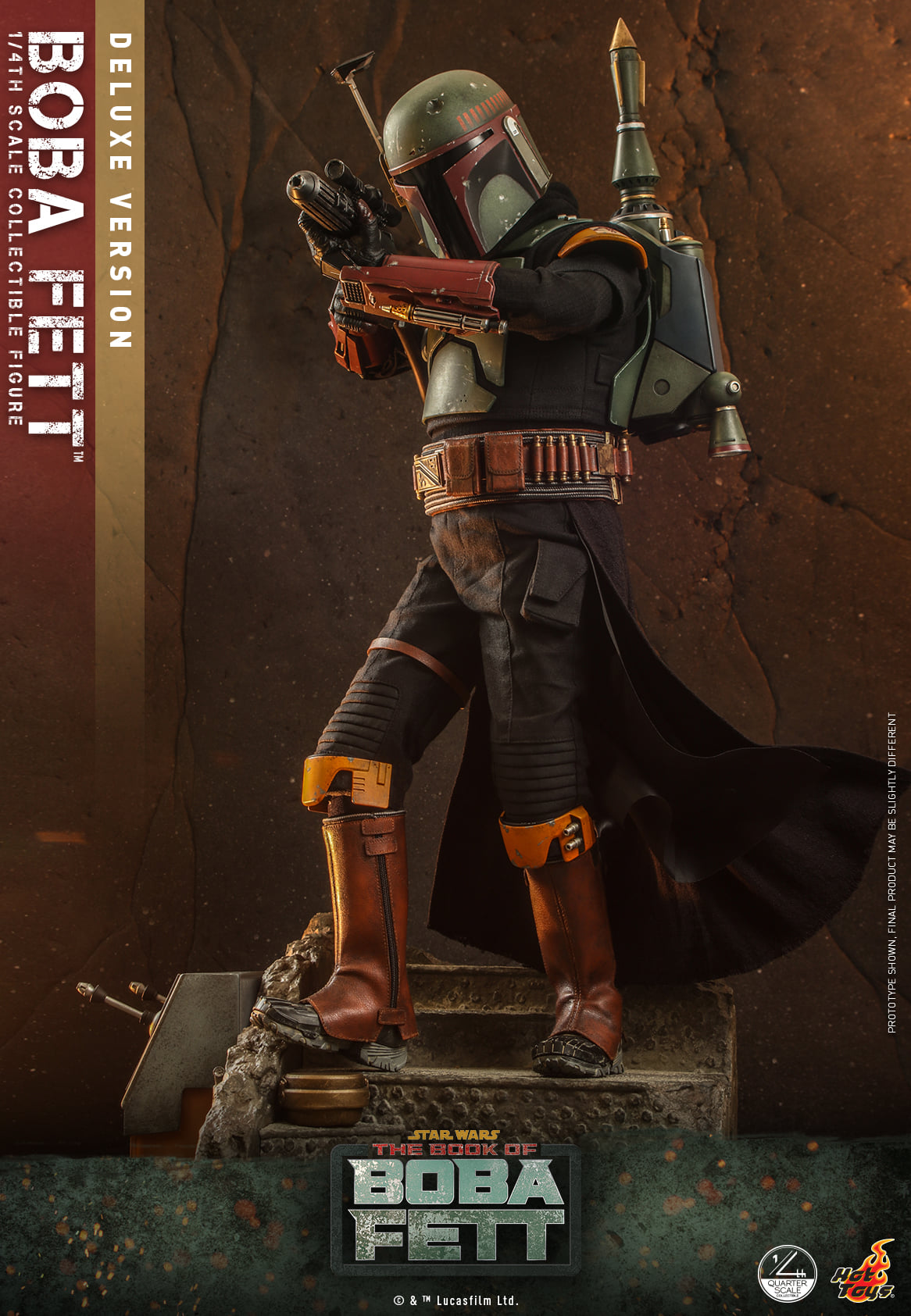 Hot Toys QS023 1/4 Star Wars: The Book Of Boba Fett - Boba Fett™ (Deluxe Version)