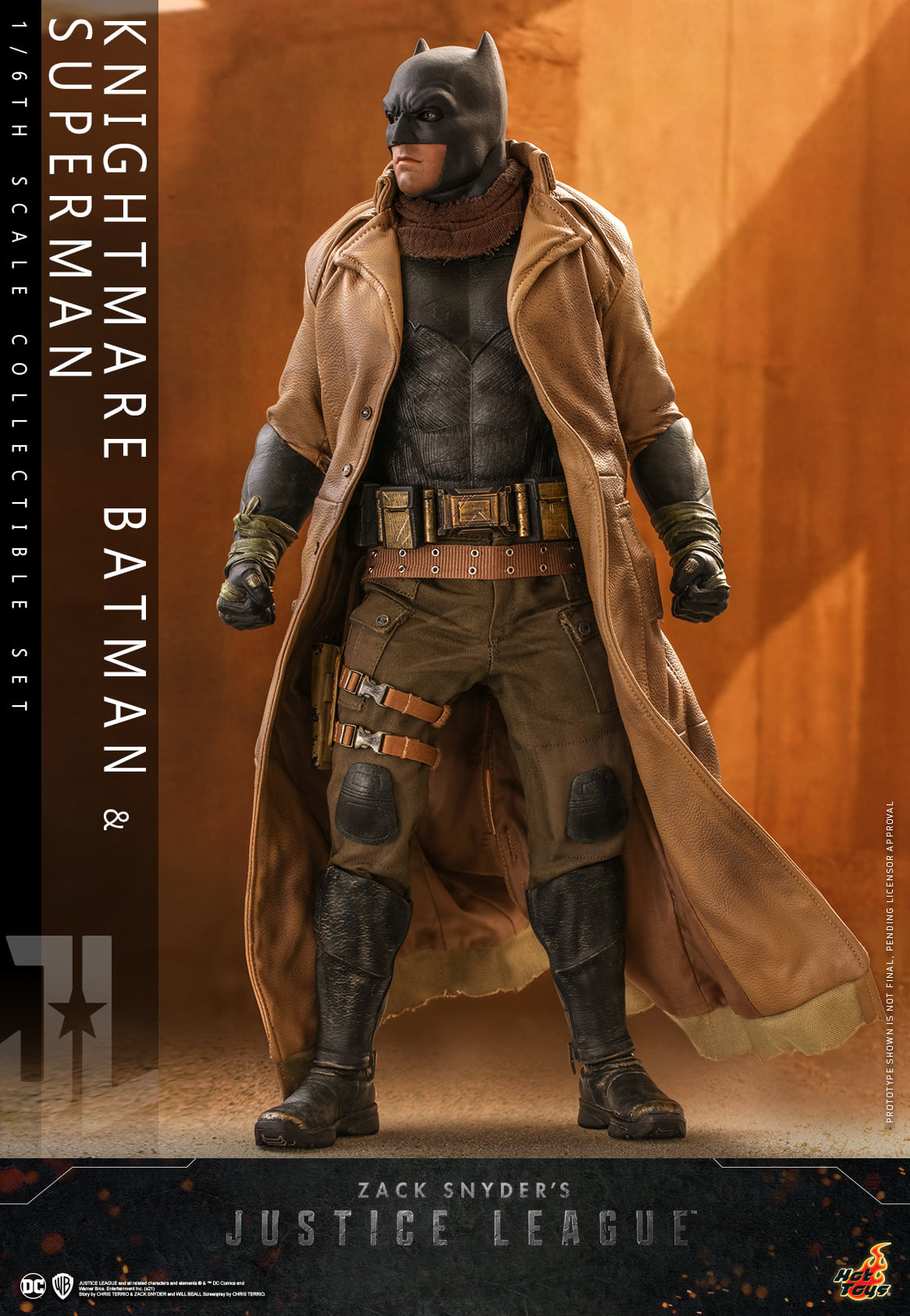 Hot Toys TMS038 1/6 Zack Snyder's Justice League - Knightmare Batman and Superman