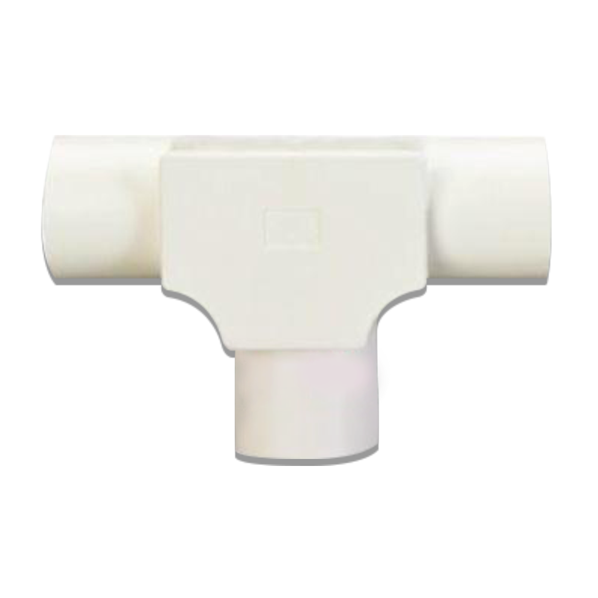 สามทางเเบบมีฝา(มิล) NANO 32 มม. NNIT32 (100 ชิ้น/กล่อง)