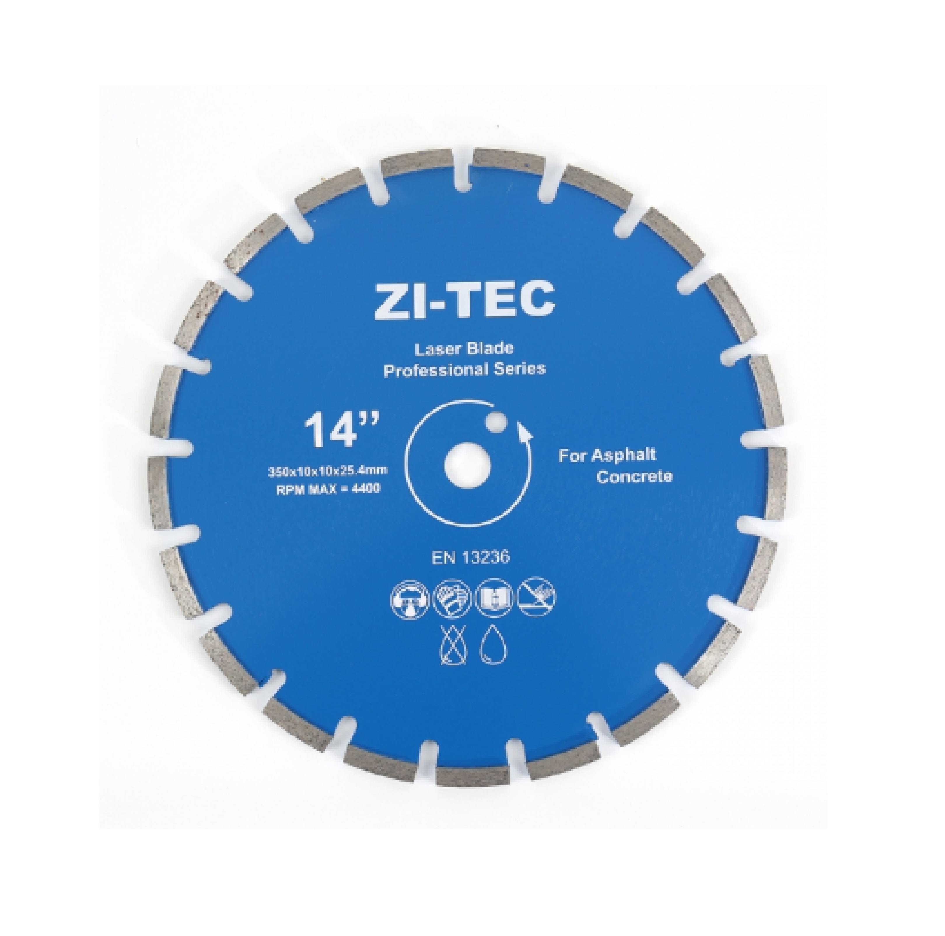 ZI-TEC ใบตัดคอนกรีต 14 นิ้ว หนา 10 มม.