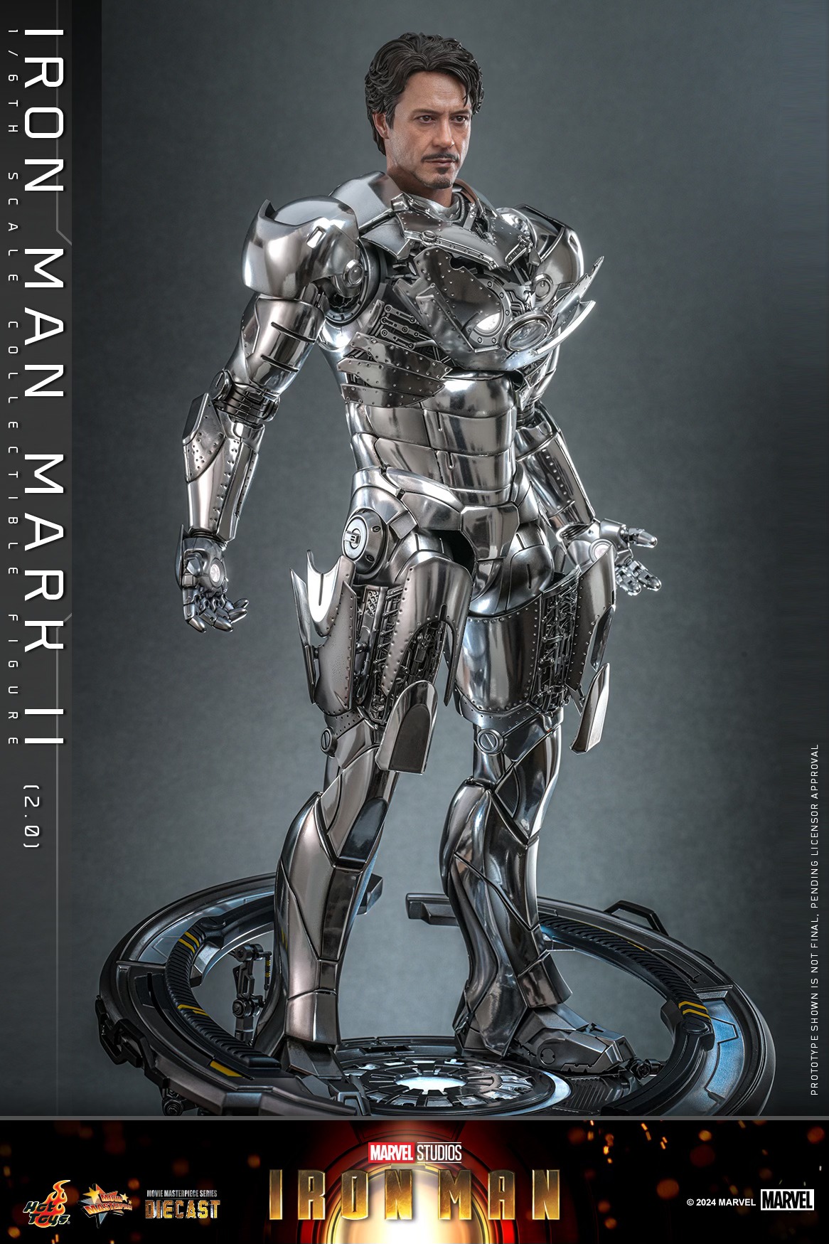 Hot Toys MMS733D59 1/6 Iron Man - Iron Man Mark II (2.0)
