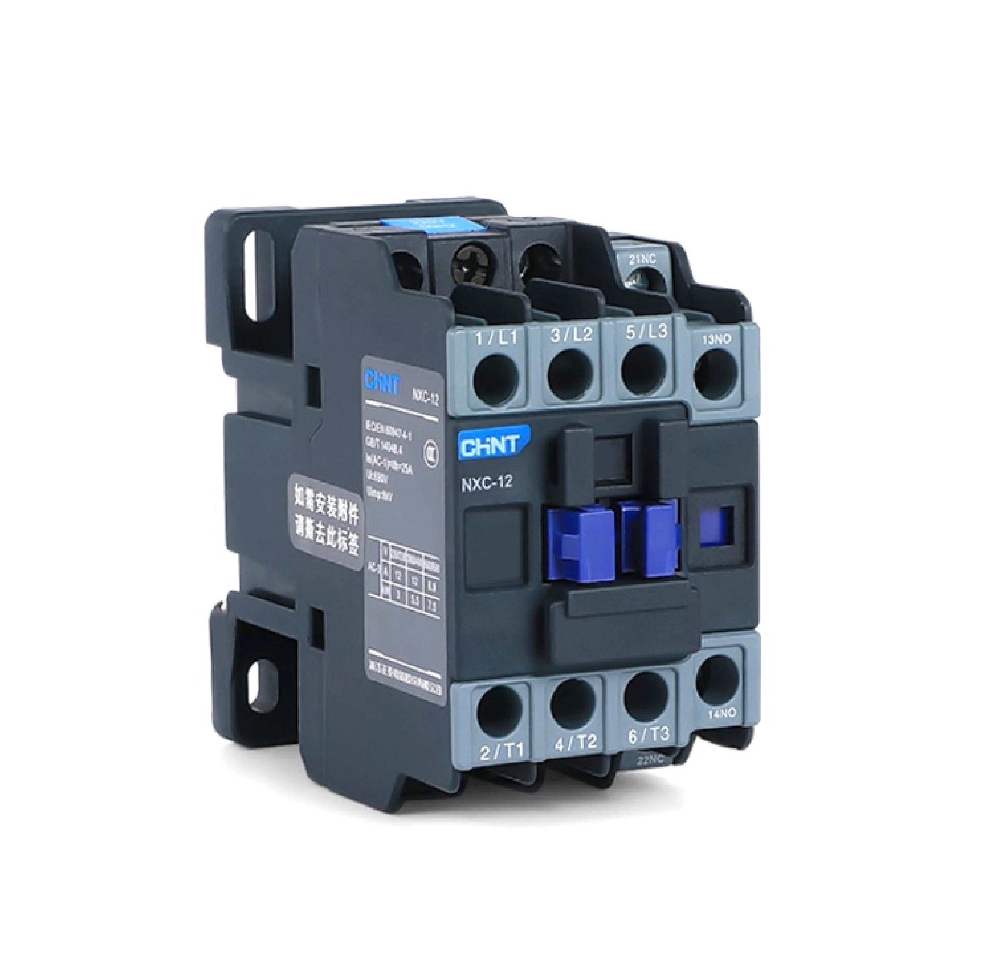 Chint แมกเนติก คอนแทคเตอร์ 220V ตัวเลือก NXC-09 NXC-12 NXC-18 NXC-25 NXC-32 1no+1nc แมก Magnetic Contactor Mag
