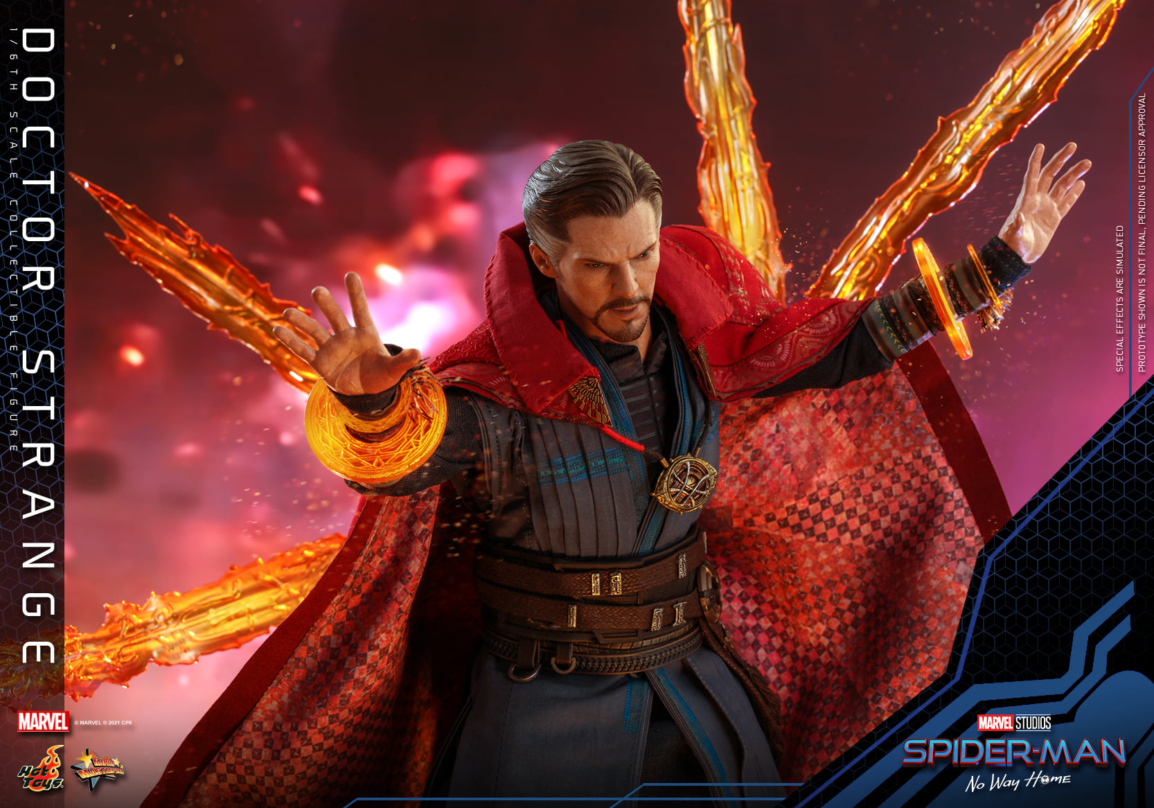 Hot Toys MMS629 1/6 Spider-Man: No Way Home - Doctor Strange
