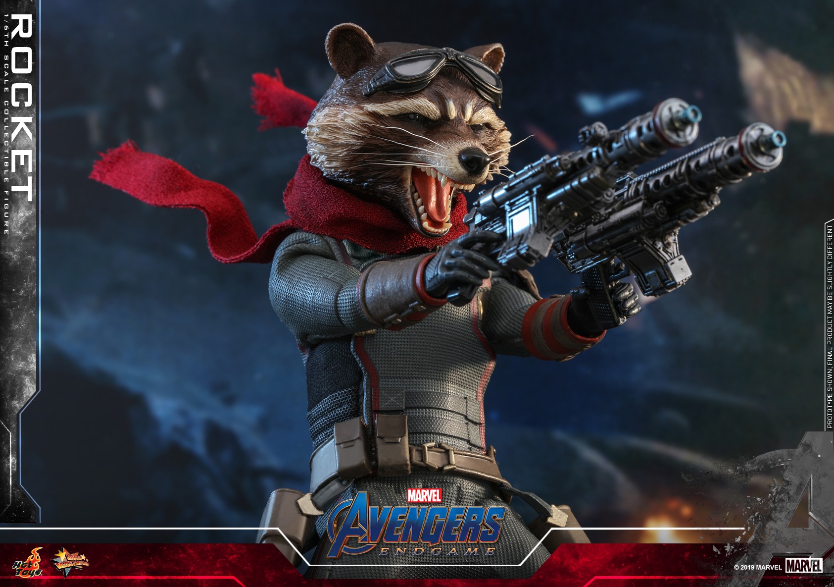 Hot Toys MMS548 Avengers: Endgame 1/6 Rocket