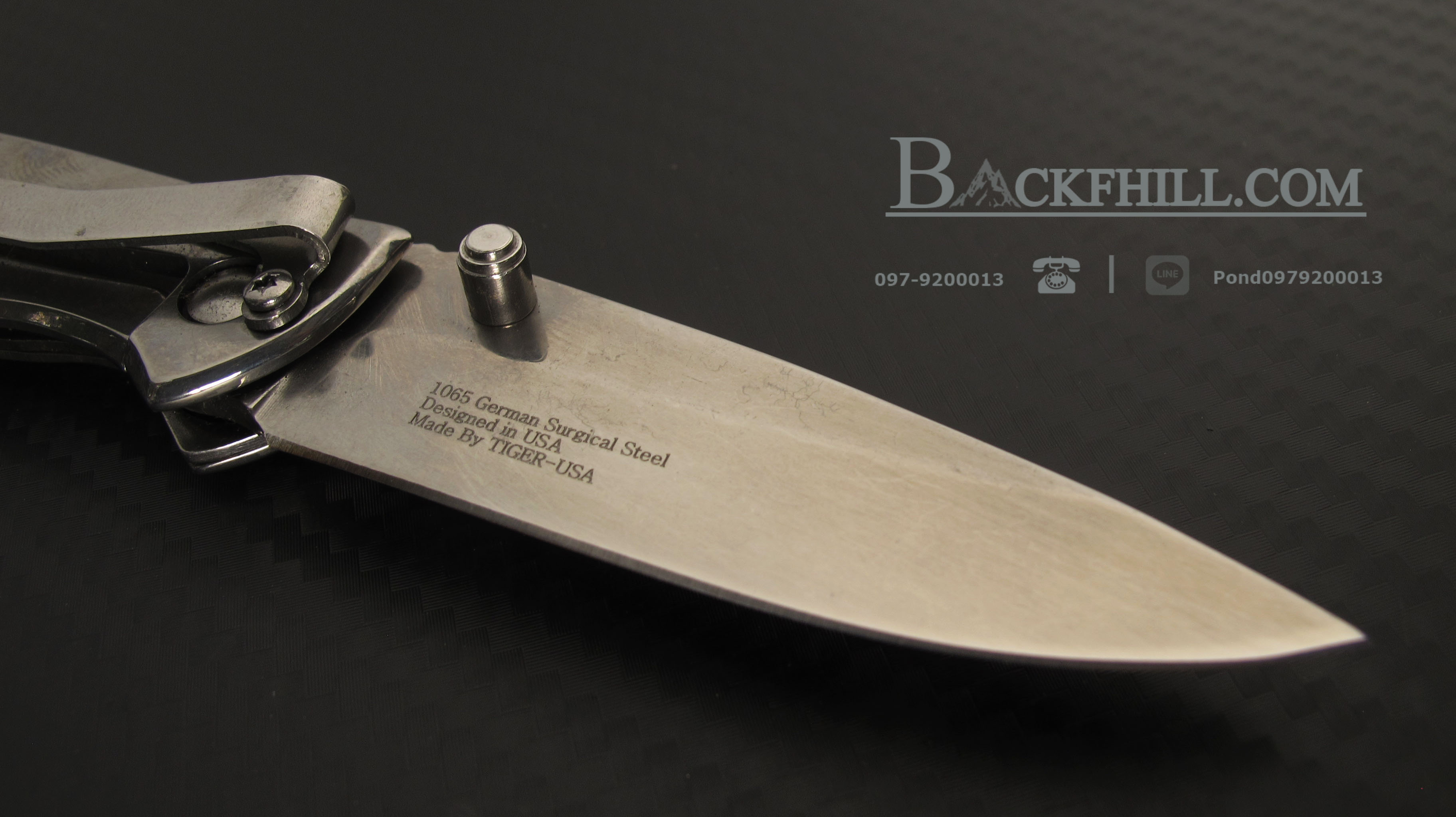 มีดพับ Tiger USA. รุ่น TF 800 Silver