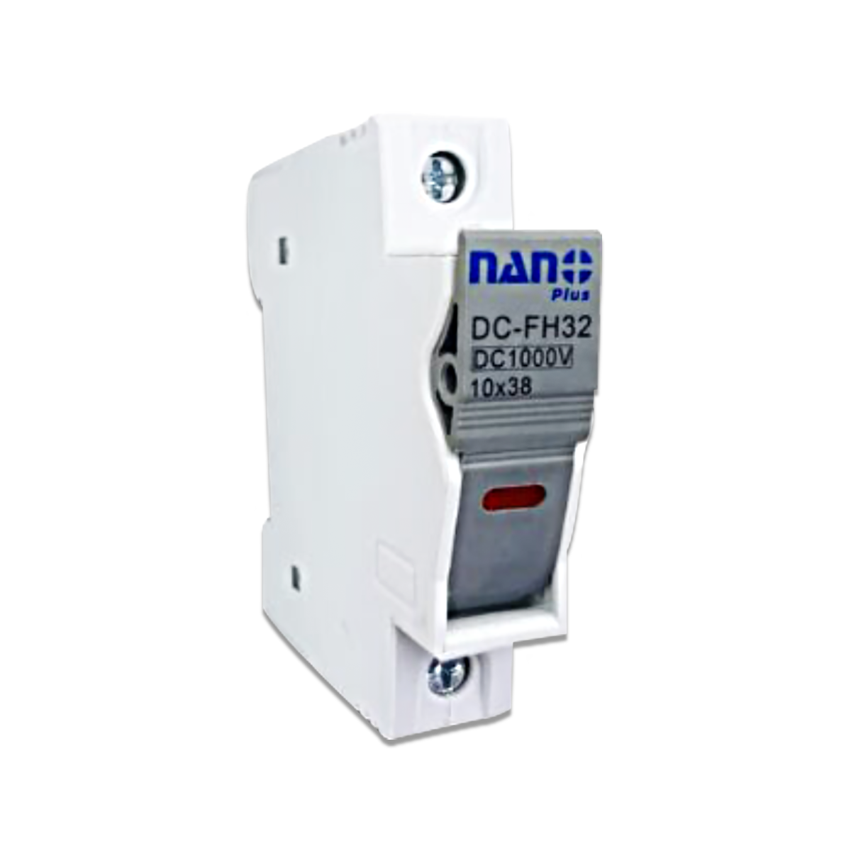 NANO DC FUSE HOLDER เฉพาะกล่อง ไม่รวมลูกฟิวส์ 1P 1000V 32A
