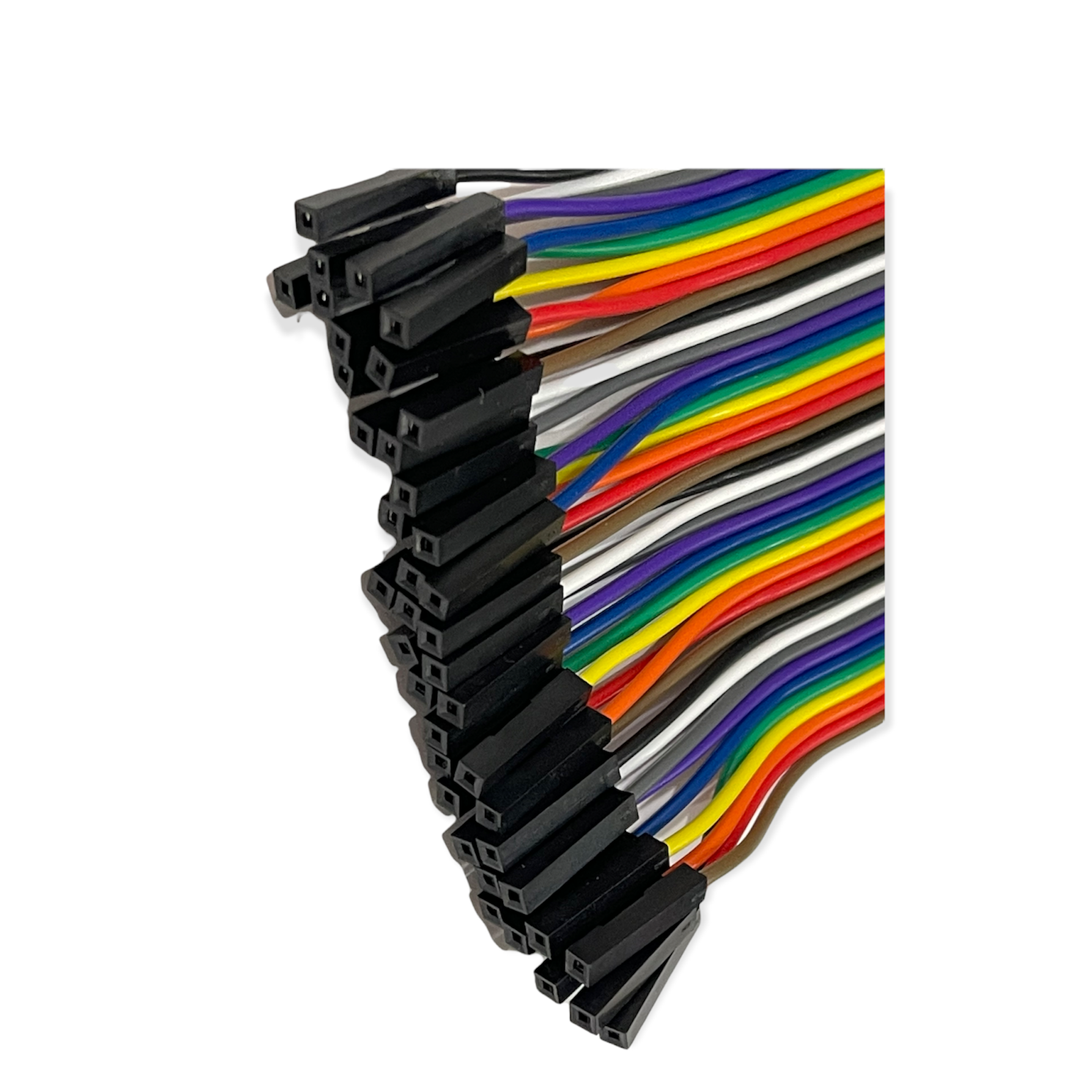 สาย jumper ยาว 20 ซม. เข้าหัวสาย ตัวเมีย และ ตัวเมีย ใช้สำหรับ เชื่อมต่ออปุกรณ์ ต่างๆไม่ว่าจะเป็น Arduino / Module / Sensor เป็นต้น สำเนา