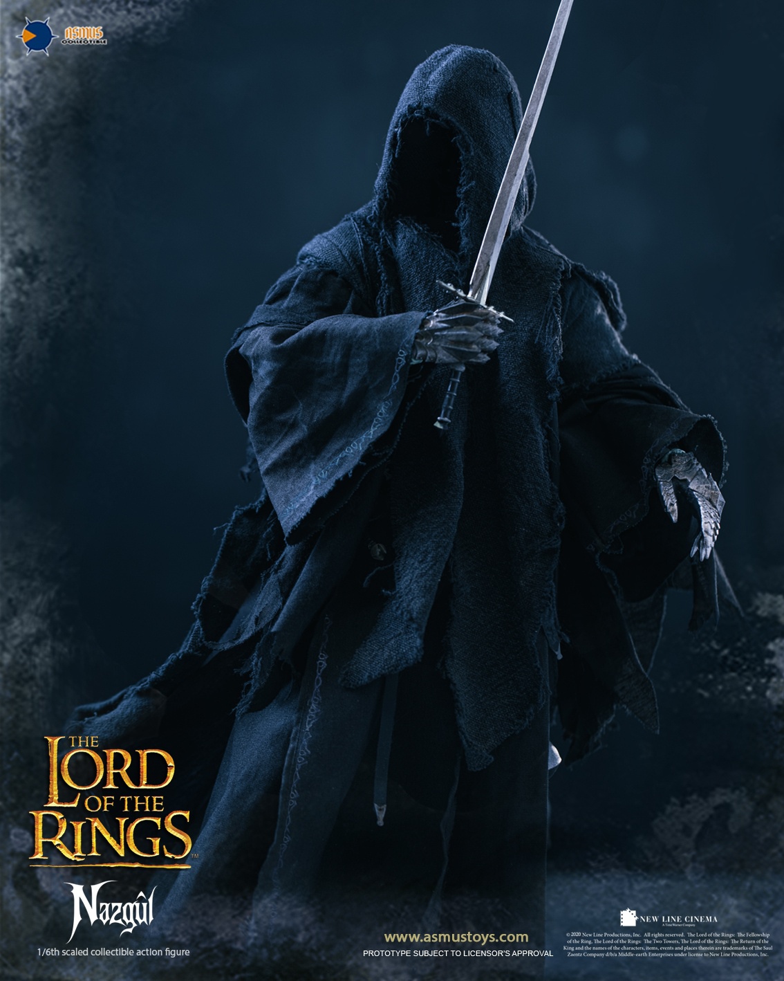 Asmus Toys LOTR005V2 1/6 The Lord of The Rings - Nazgûl