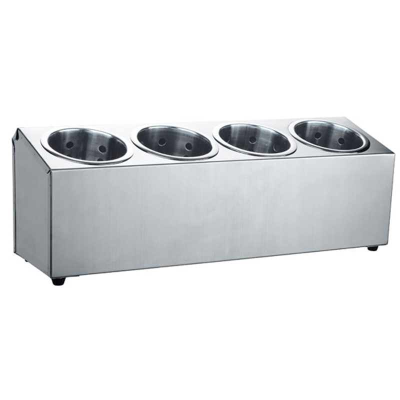 Stainless steel 4 case knife and fork box