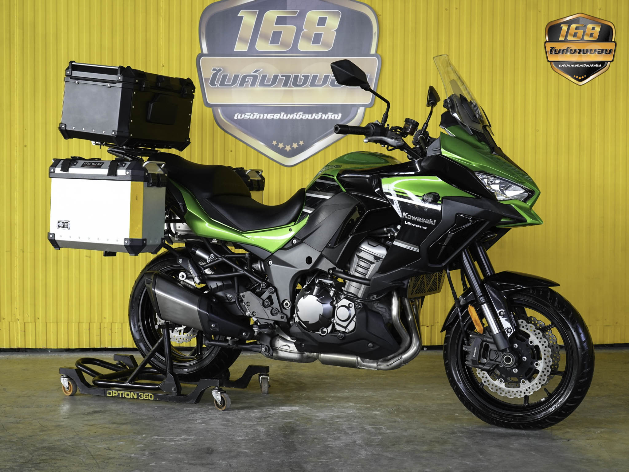 Kawasaki Versys 1000 ABS จดปี 2022 ฟรีดาวน์ ออกรถใช้เงิน 0 บาท