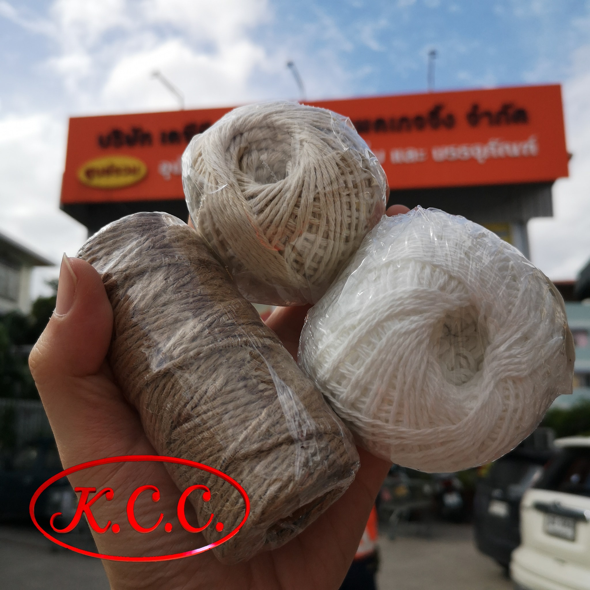 เชือกมัดหมูชาชู เชือกมัดเนื้อ เชือก 1 ม้วน กว้าง 2 มม. (2 mm.) ยาว 75 เมตร (75 m.)